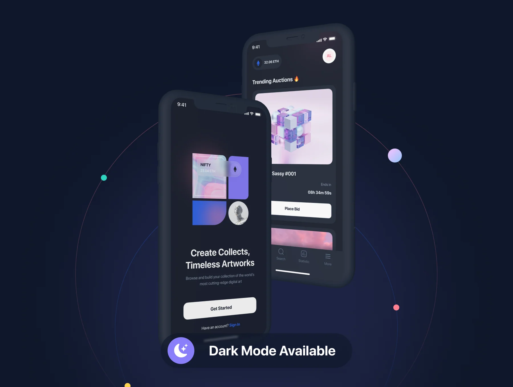 Nifty - NFT Marketplace App UI Kit 4