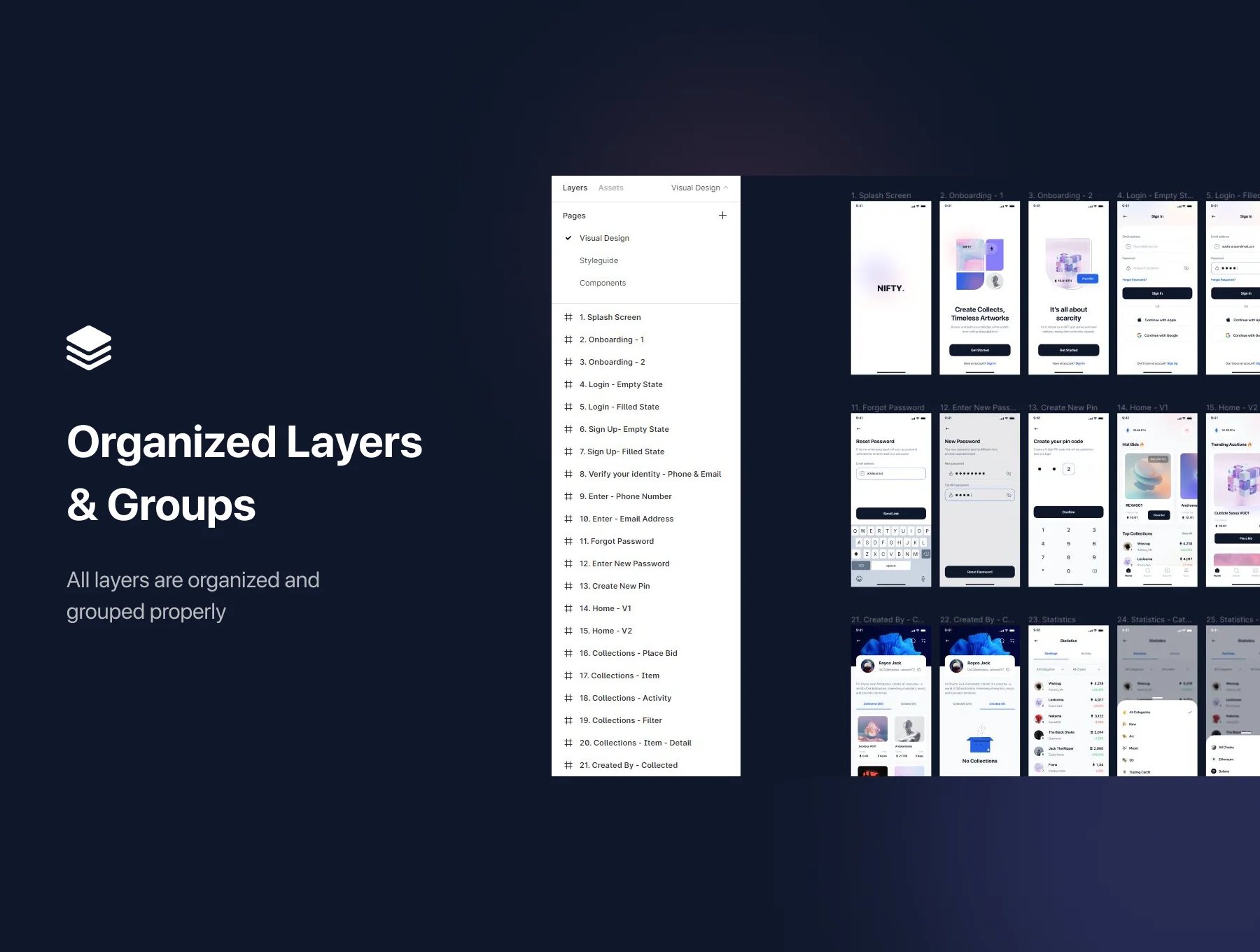 Nifty - NFT Marketplace App UI Kit 6