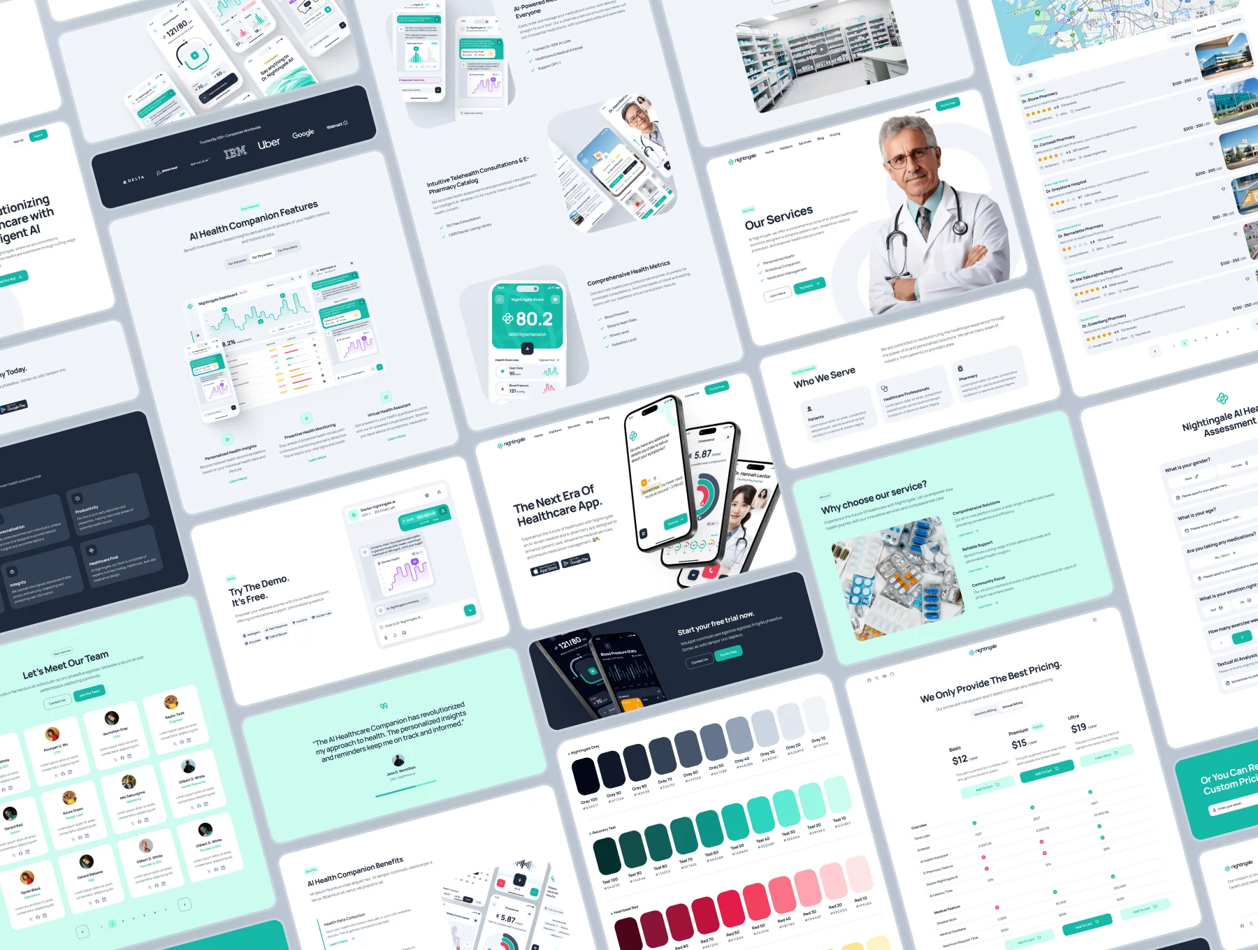 nightingale: AI Medical & E-Pharmacy Website 8
