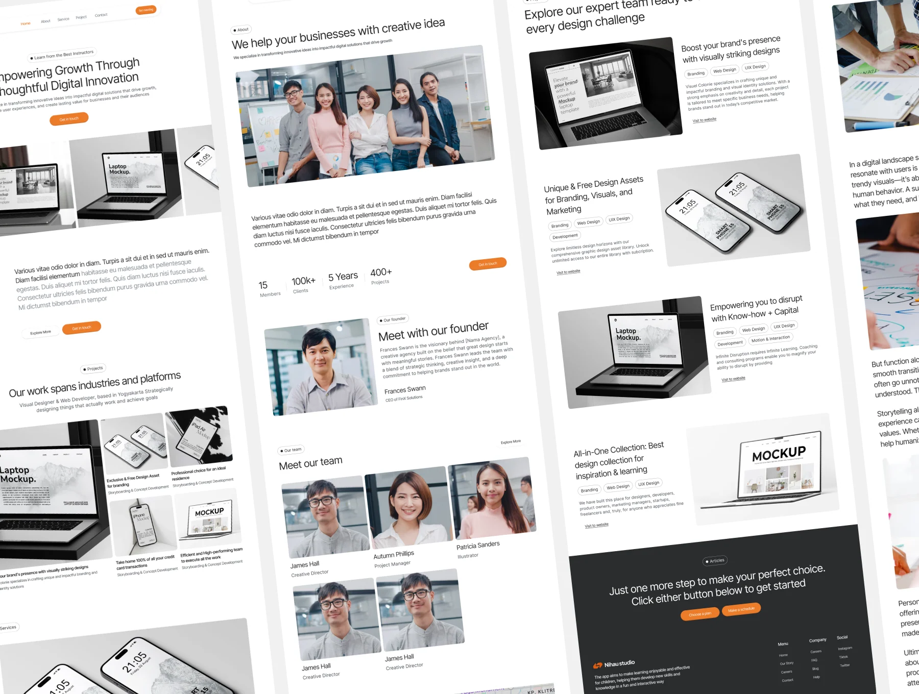 Nihau - Agency portfolio website 6