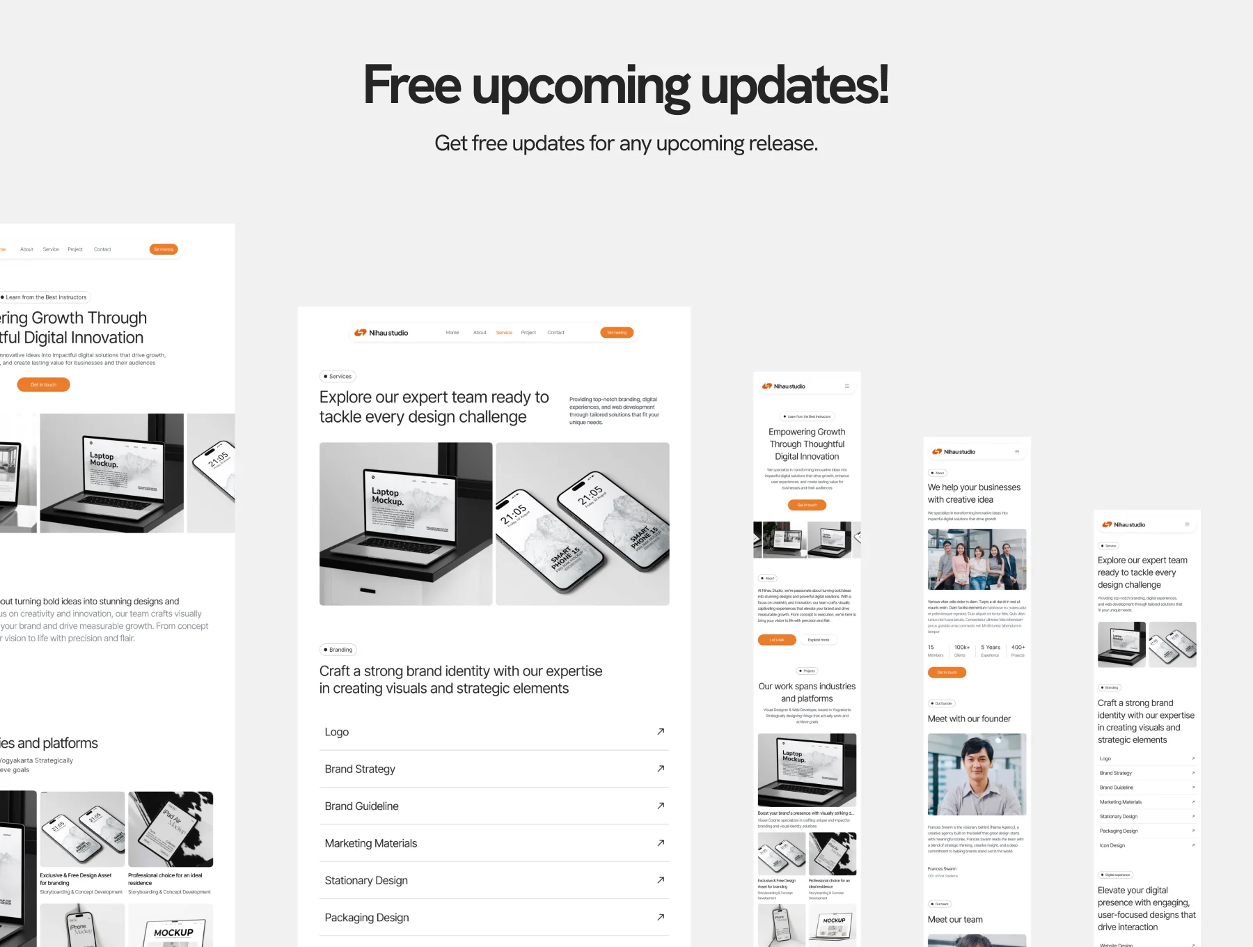 Nihau - Agency portfolio website 7