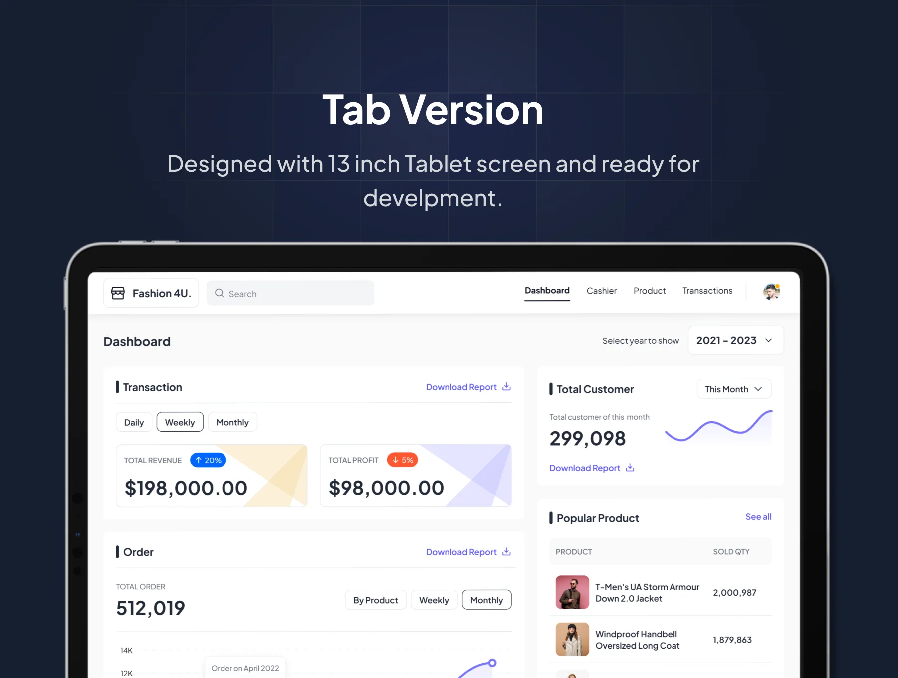 Nija POS App UI KIT 5