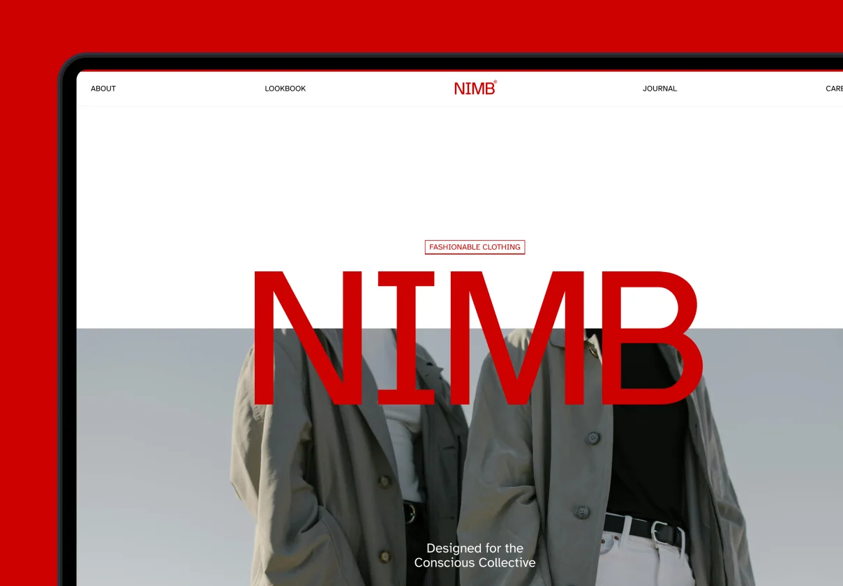 NIMB – Fashion Brand Website