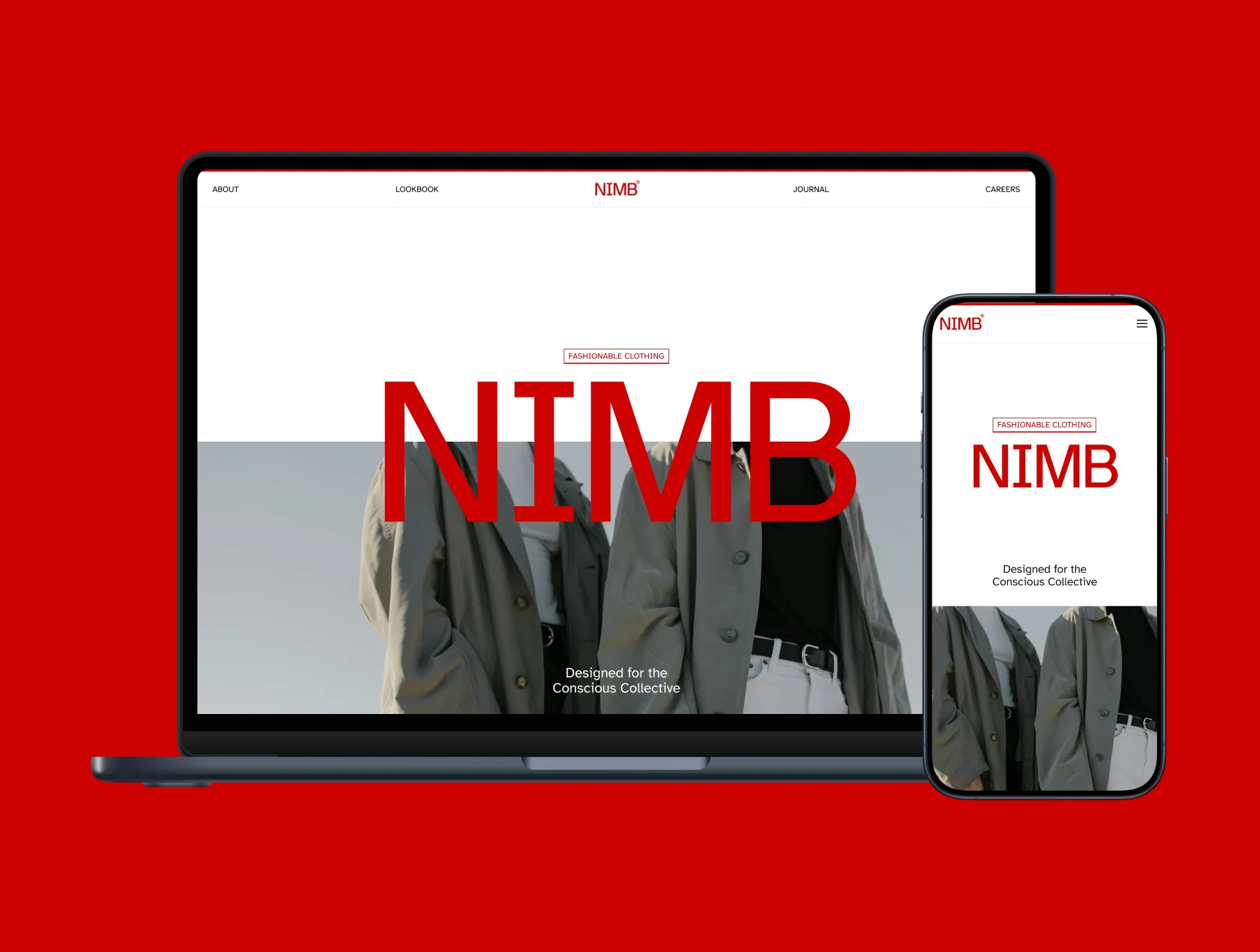 NIMB – Fashion Brand Website 6