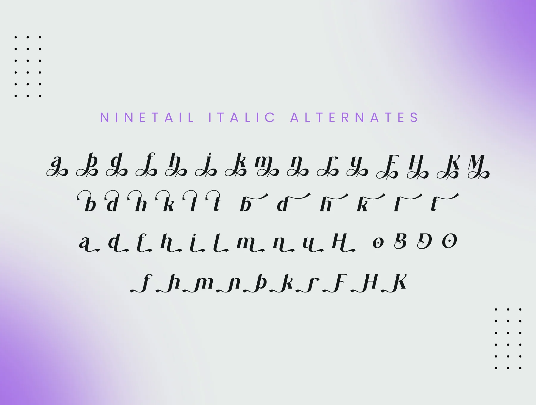 Ninetail Serif 13