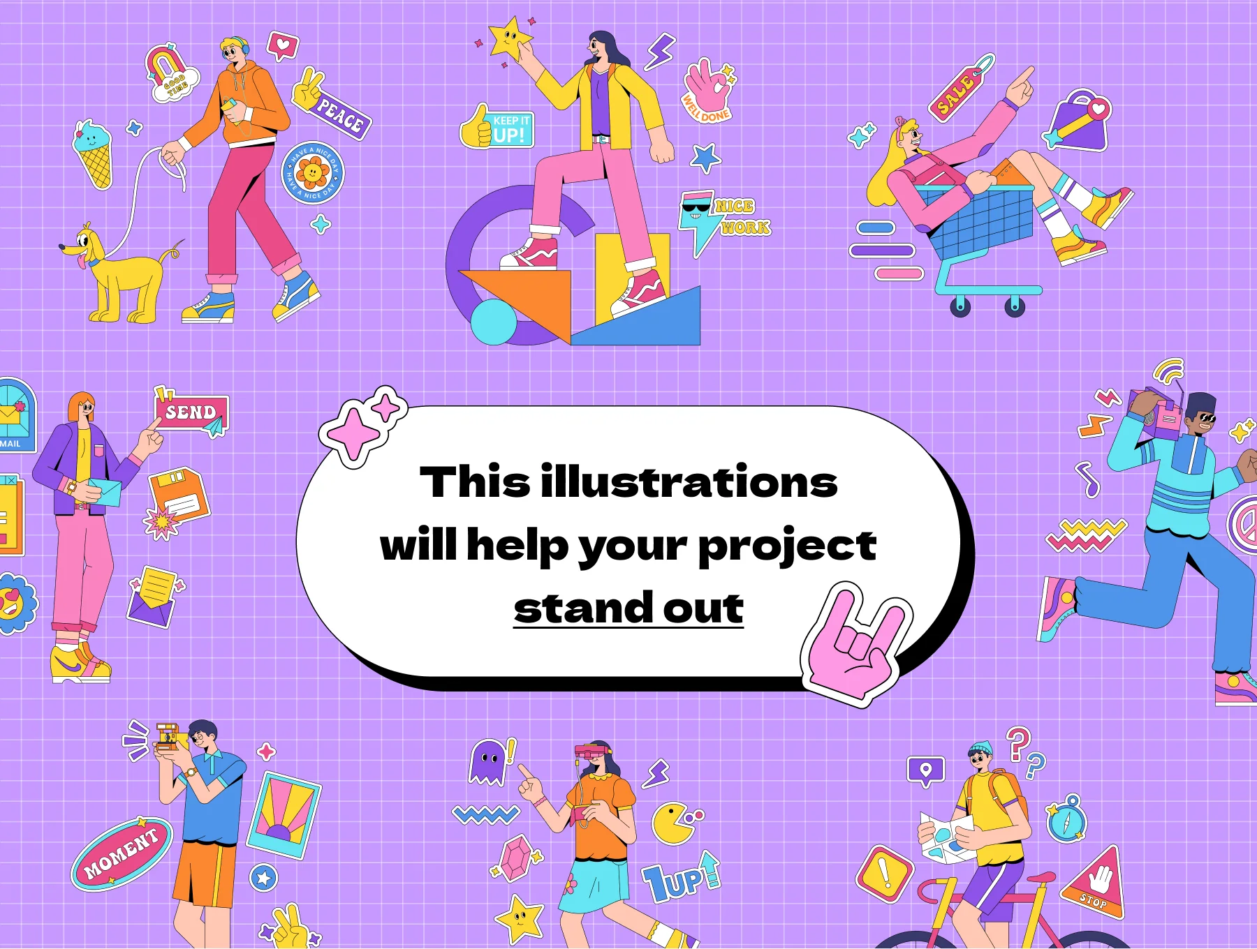 Ninety Illustrations pack 2