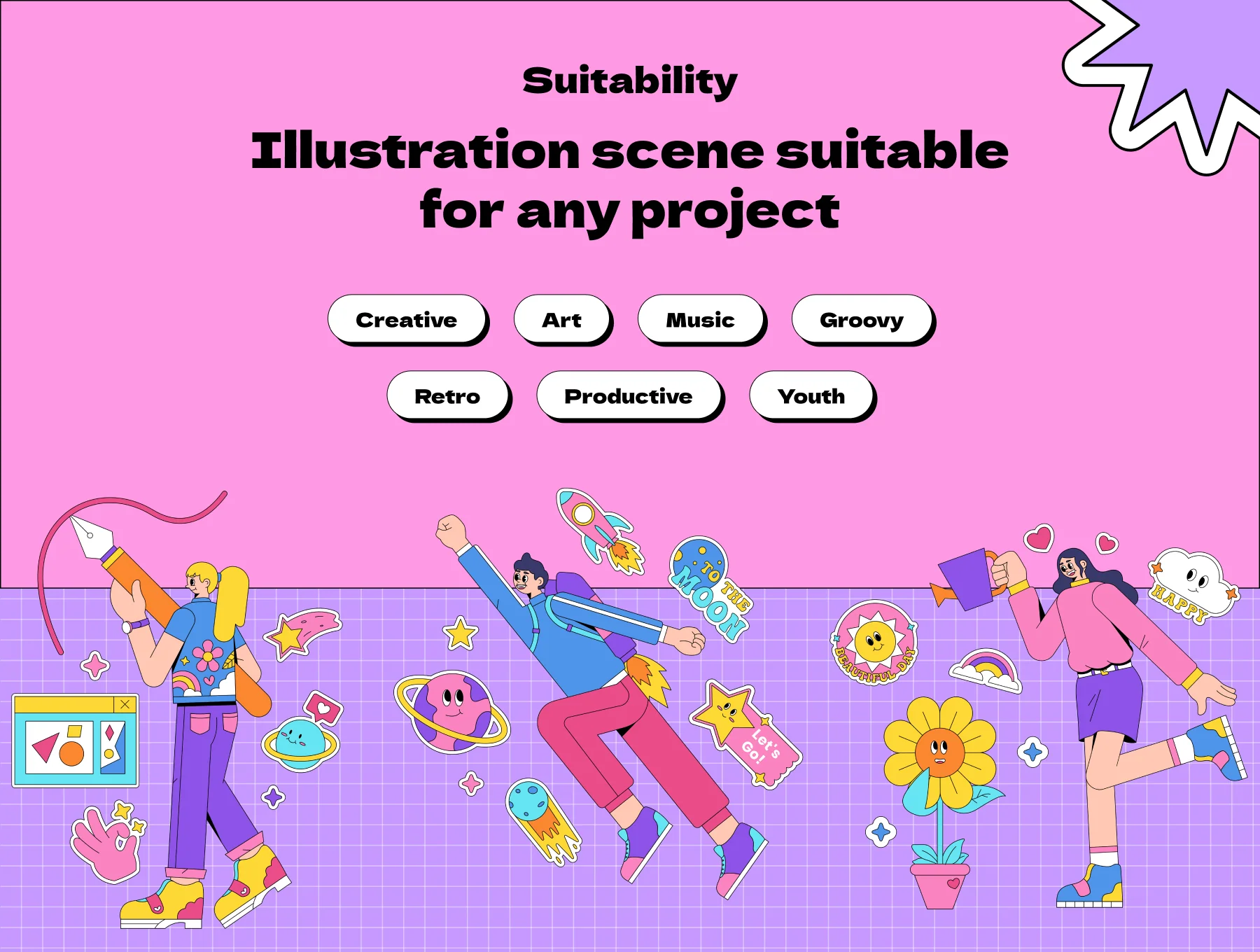 Ninety Illustrations pack 4