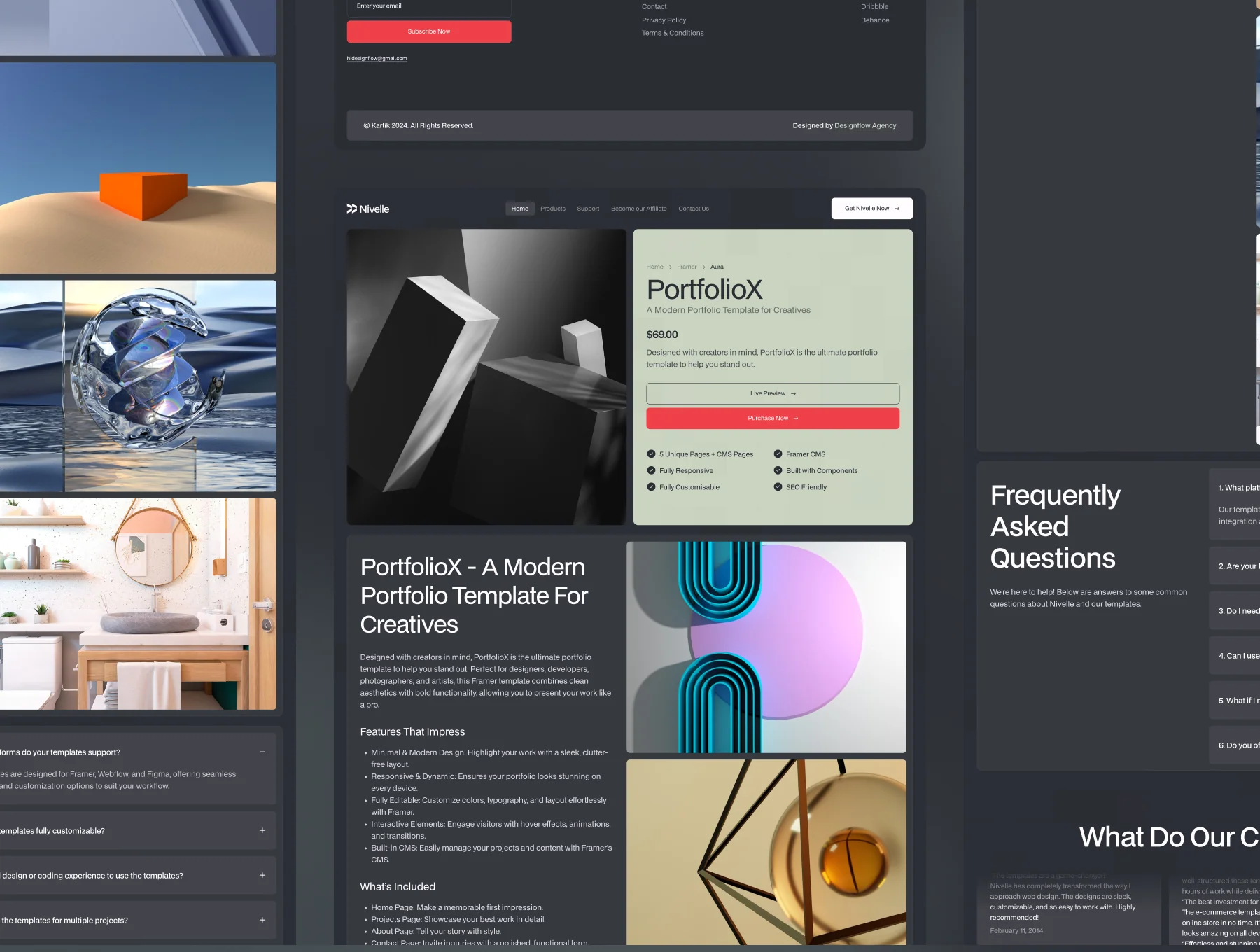 Nivelle - Premium E-Commerce Template for Framer 4