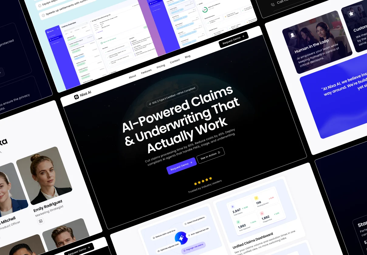 Nixa - AI SaaS & Enterprise Template for Framer