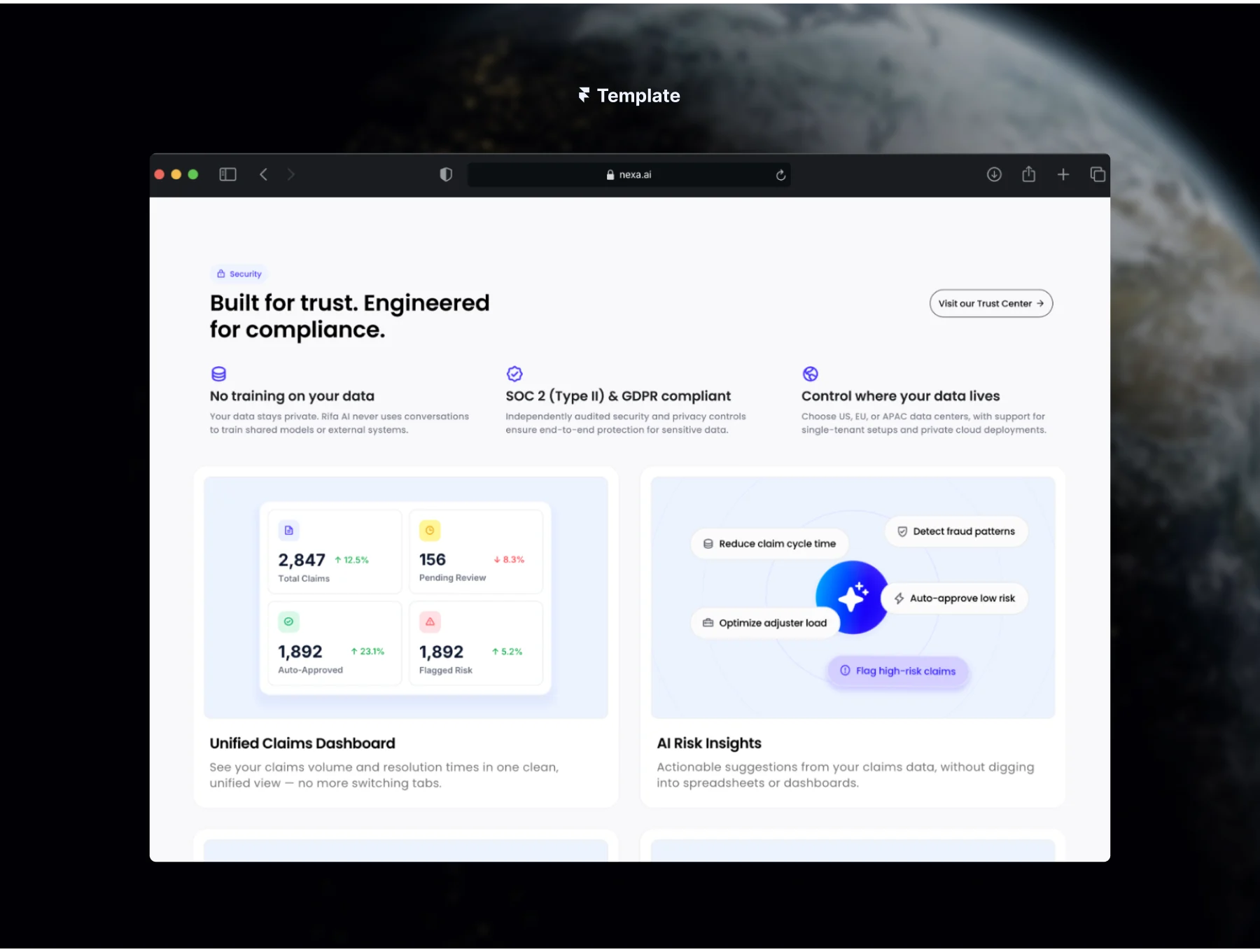 Nixa - AI SaaS & Enterprise Template for Framer 5