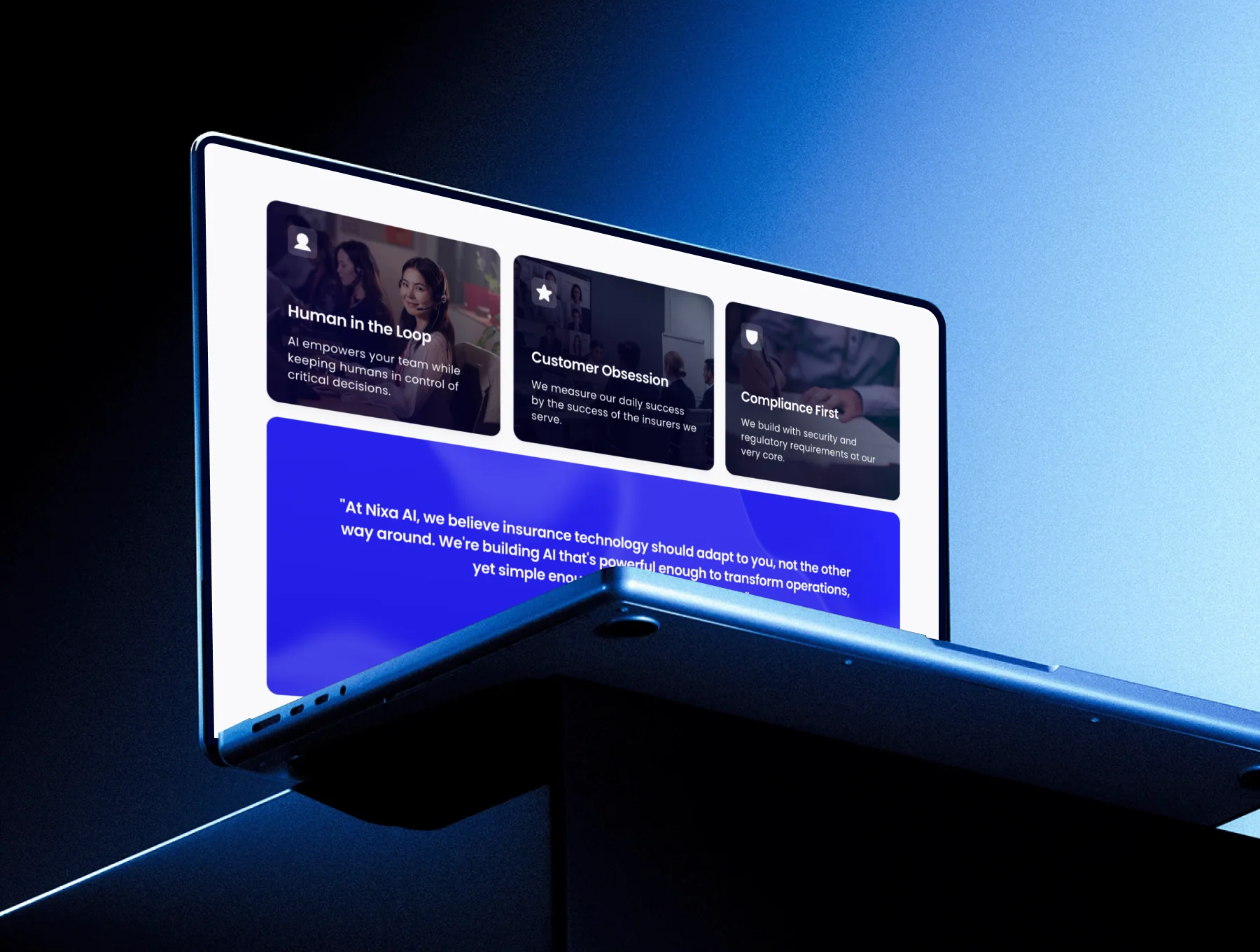 Nixa - AI SaaS & Enterprise Template for Framer 7