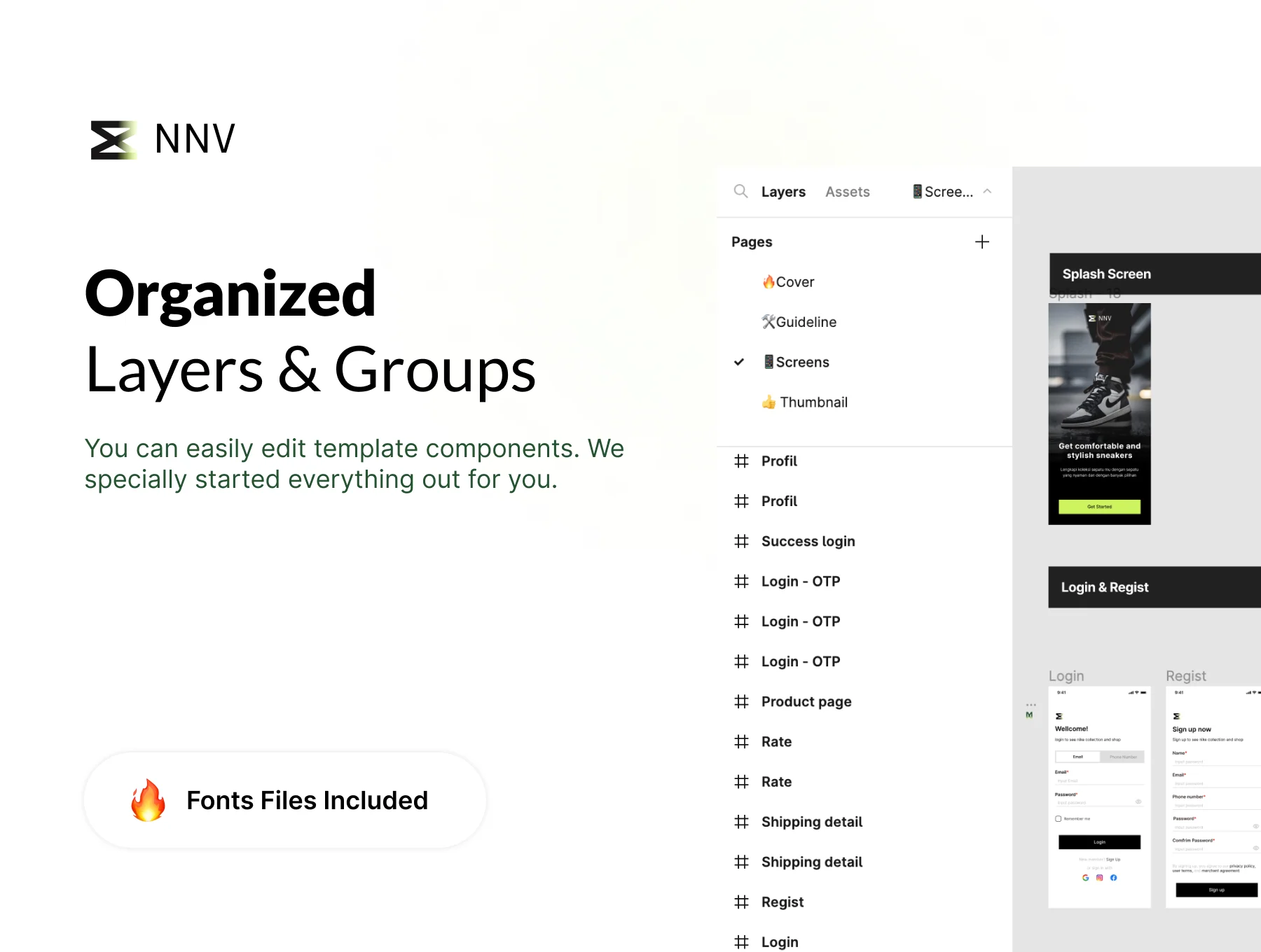 NNV - Shoes Store UI KIT👟 5