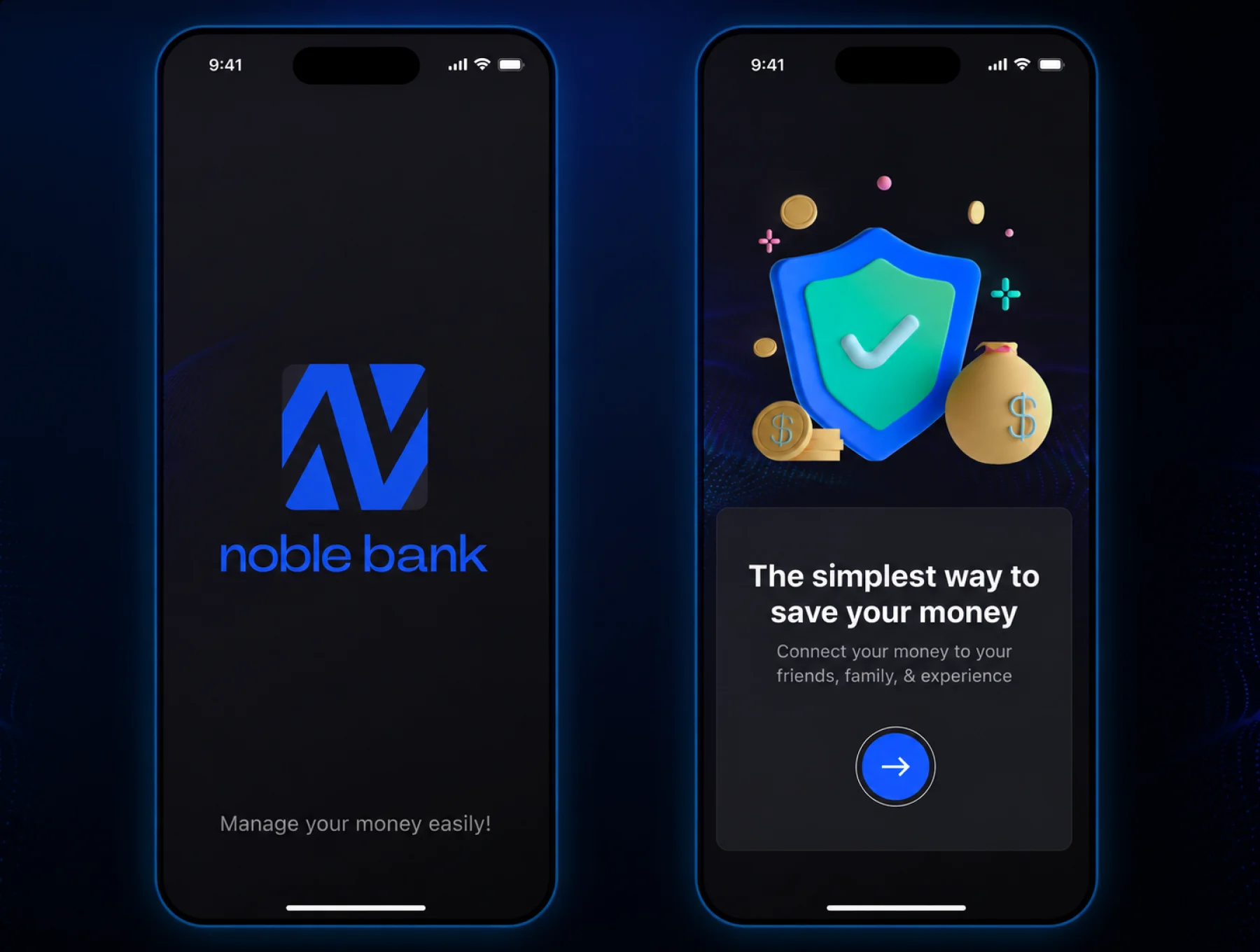 Noble Fintech App UI Kit 3