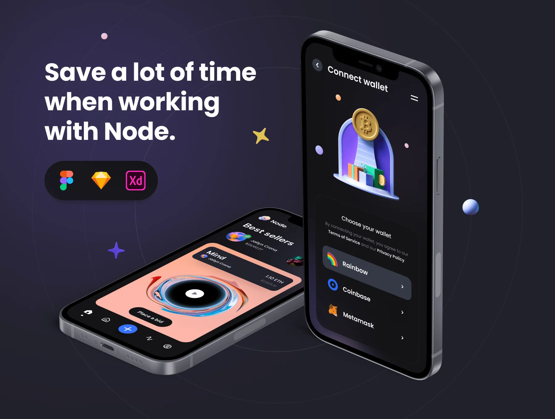 Node – Crypto NFT iOS UI Kit 4