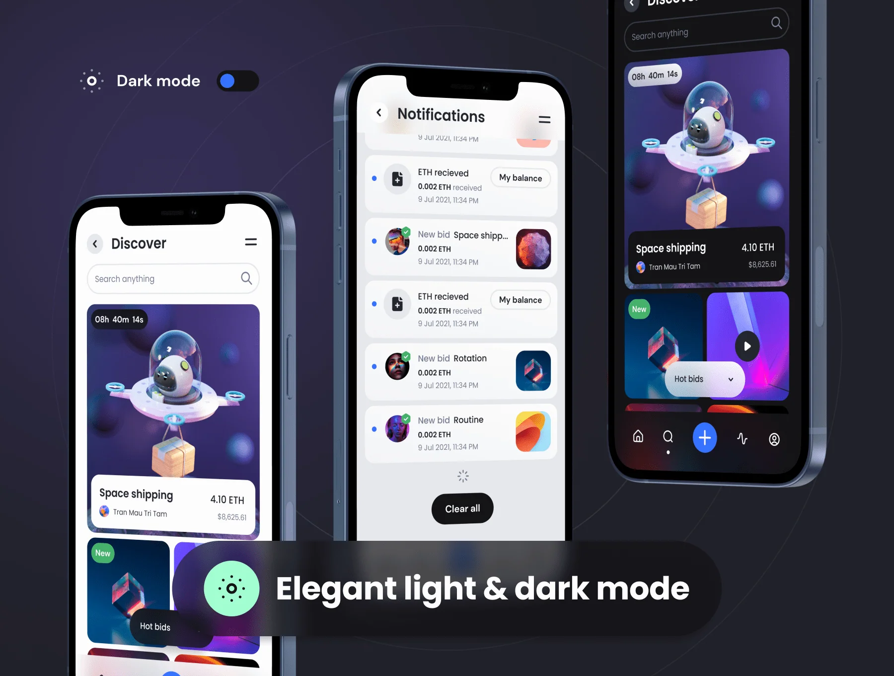 Node – Crypto NFT iOS UI Kit 6