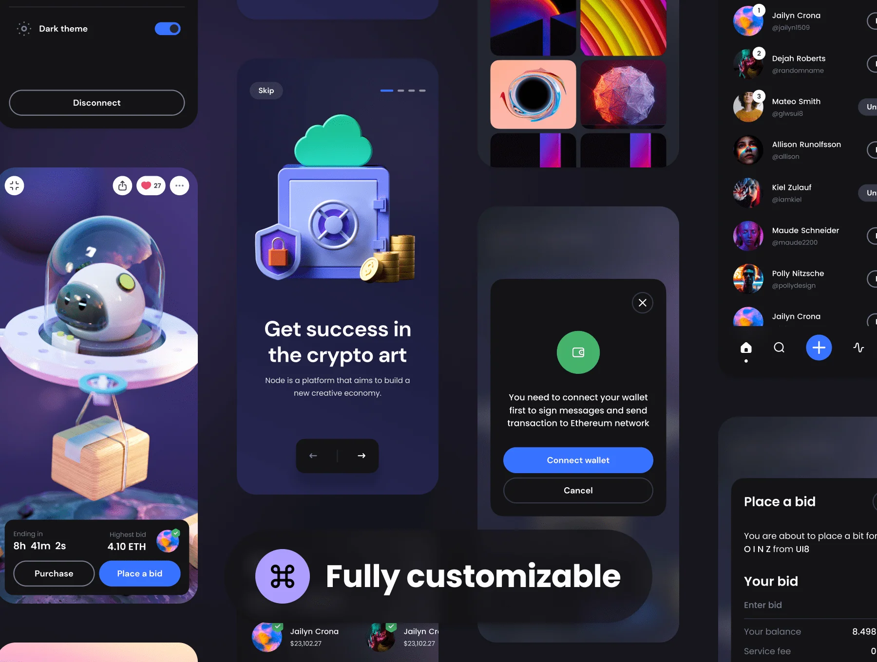 Node – Crypto NFT iOS UI Kit 7