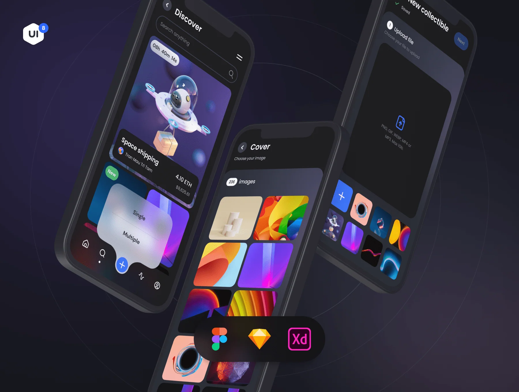 Node – Crypto NFT iOS UI Kit 8