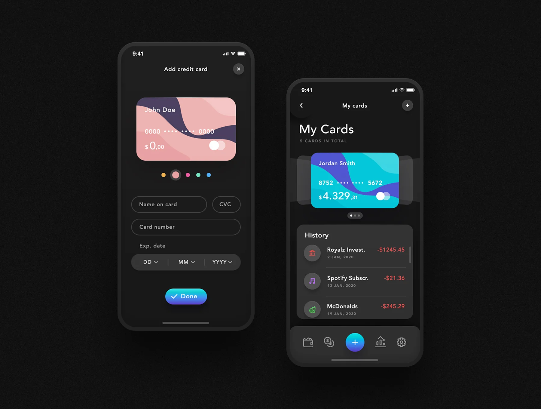 Noelle - Crypto Wallet UI Kit 9