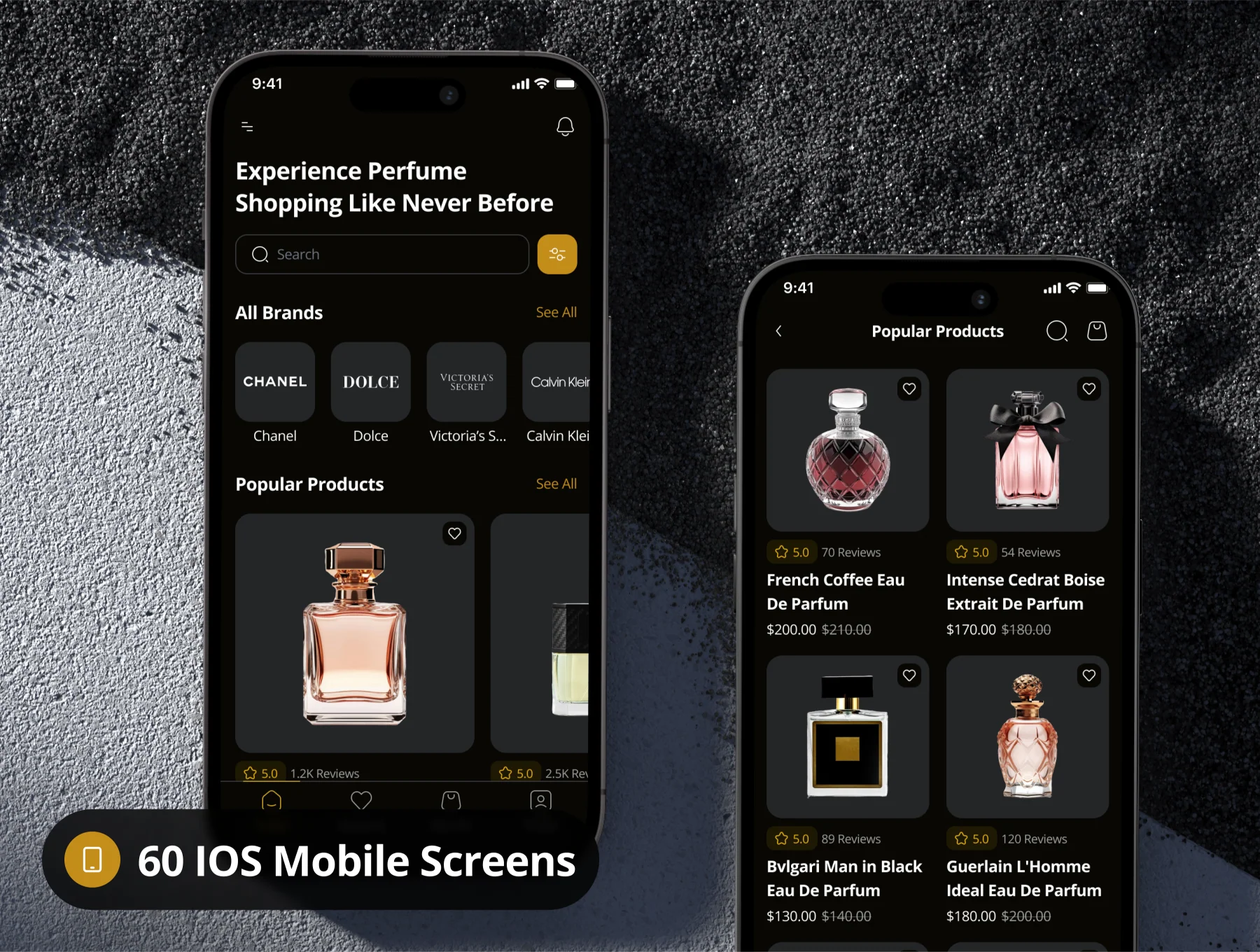 Noire - Perfume Shop App UI Kit 9
