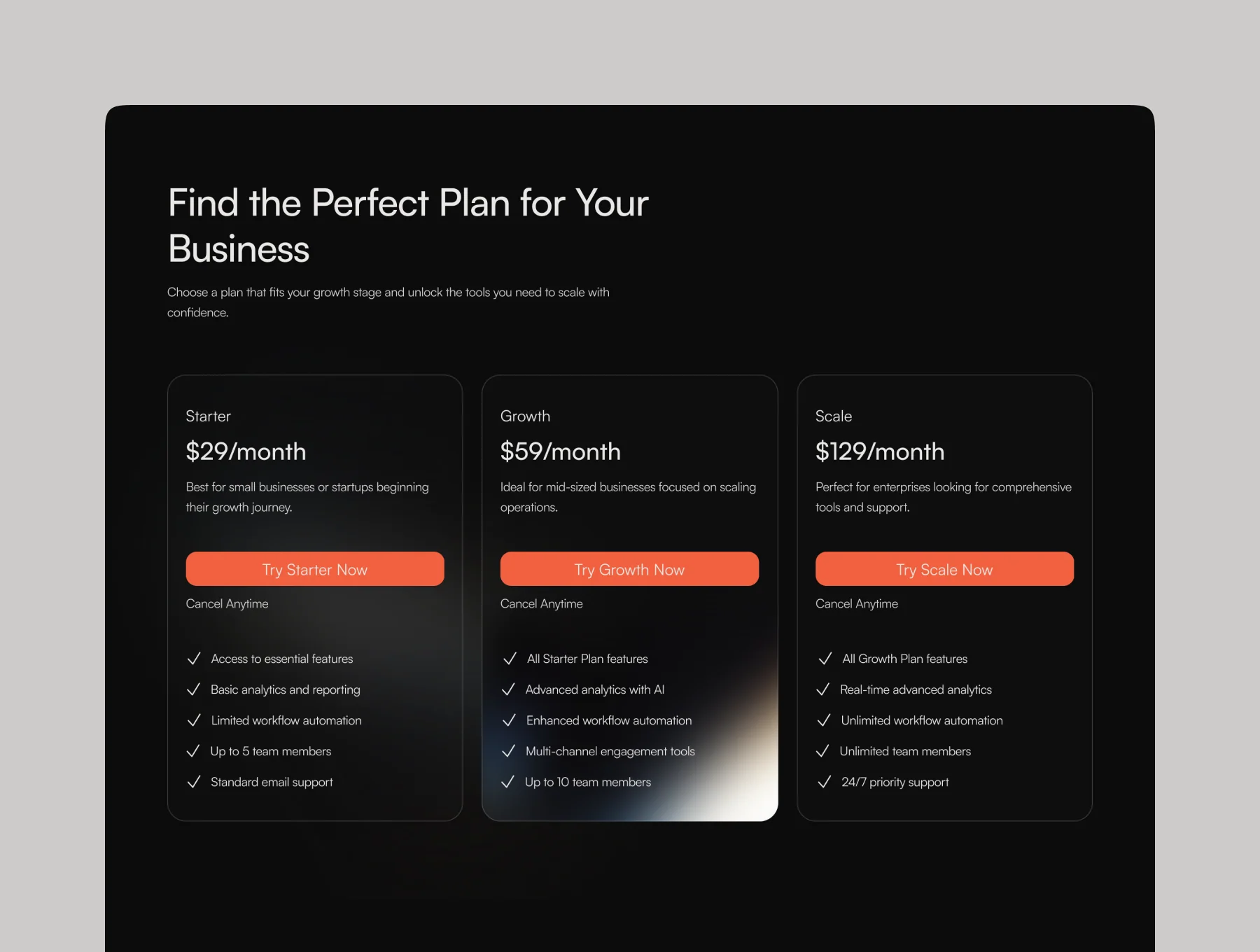 Noisify SaaS Framer Landing Page 3