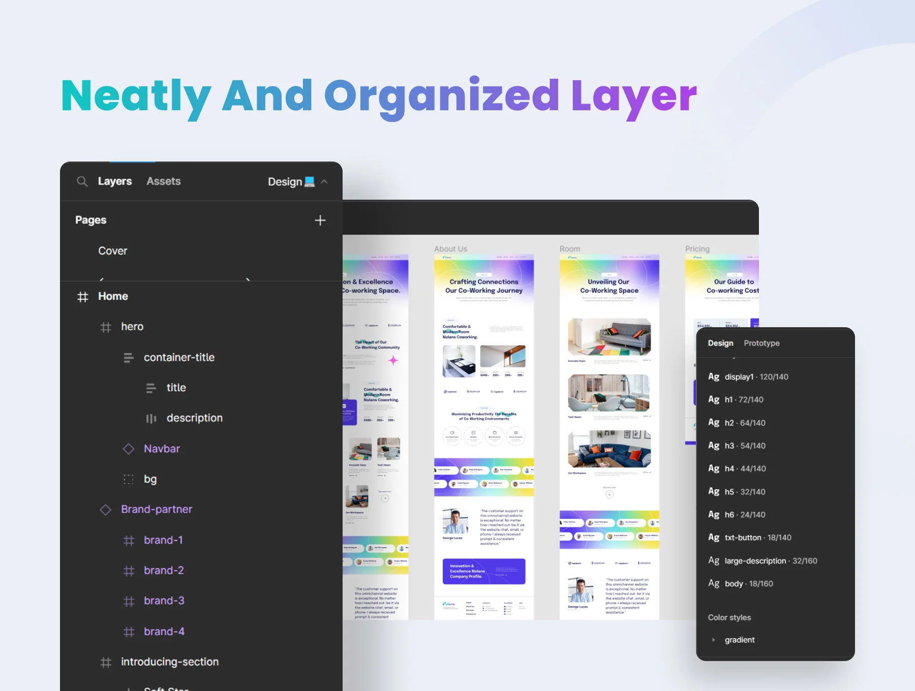 Nolans - Co-working Space Website Design 4