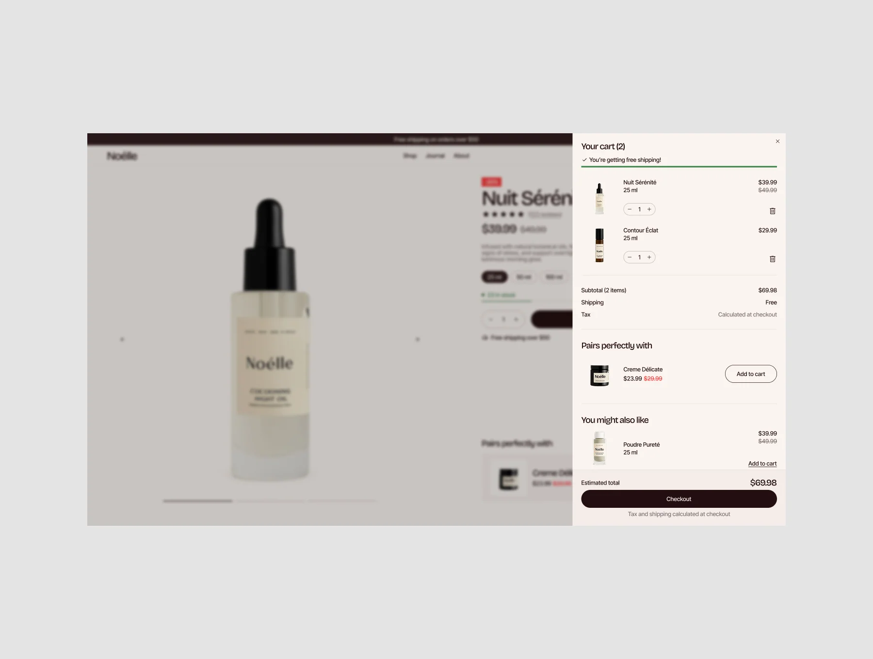Noélle Shopify Store E-Commerce Template 3