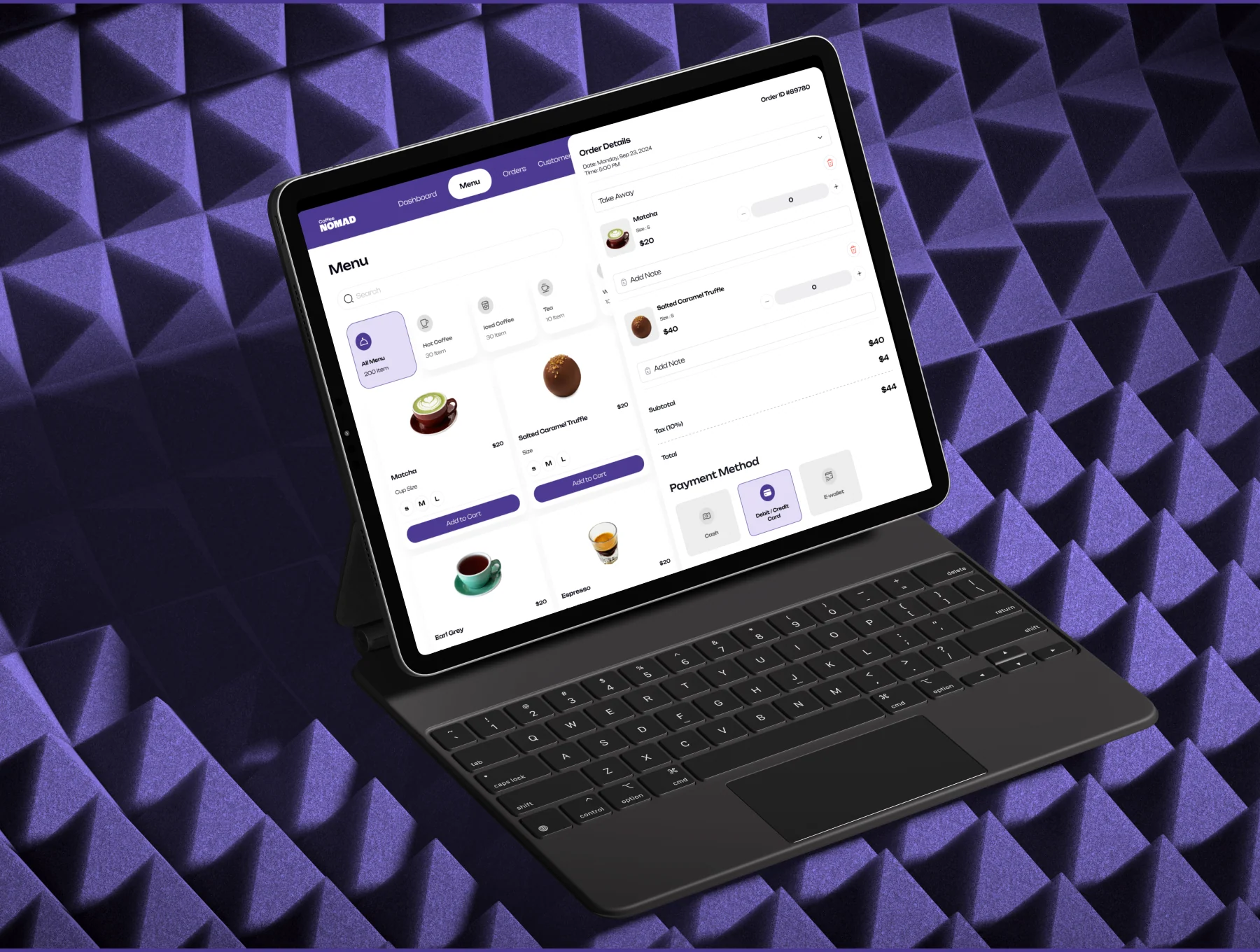 Nomad Cashier  POS Dashbord 2