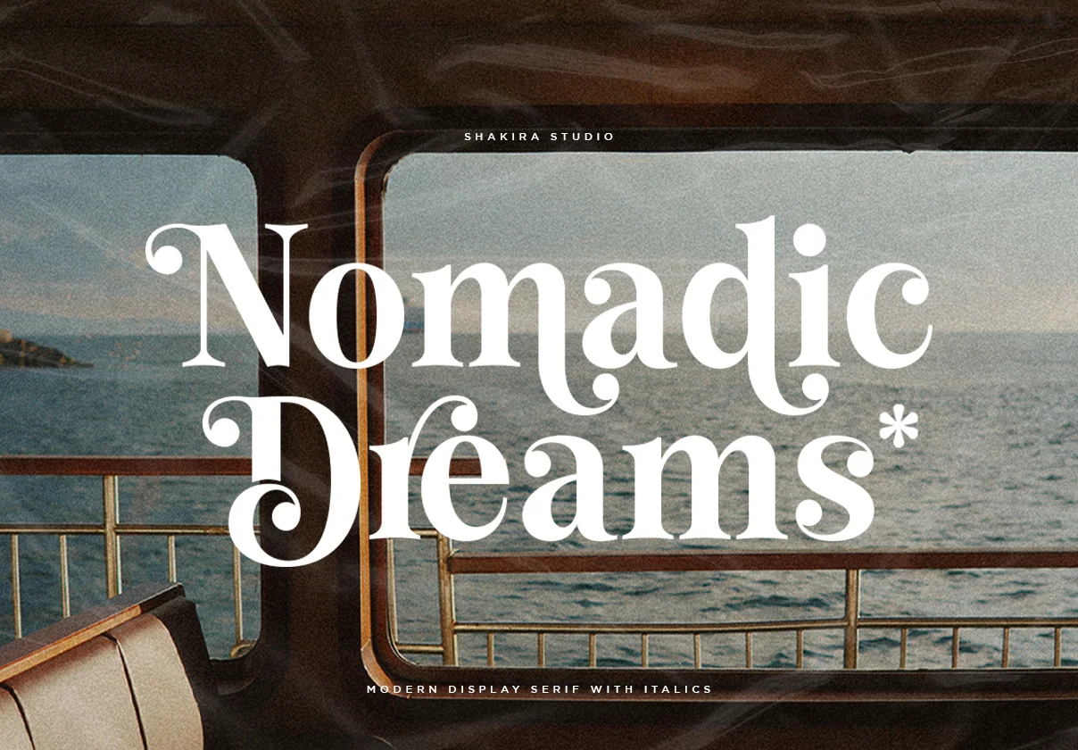 Nomadic Dreams – Modern Serif Font