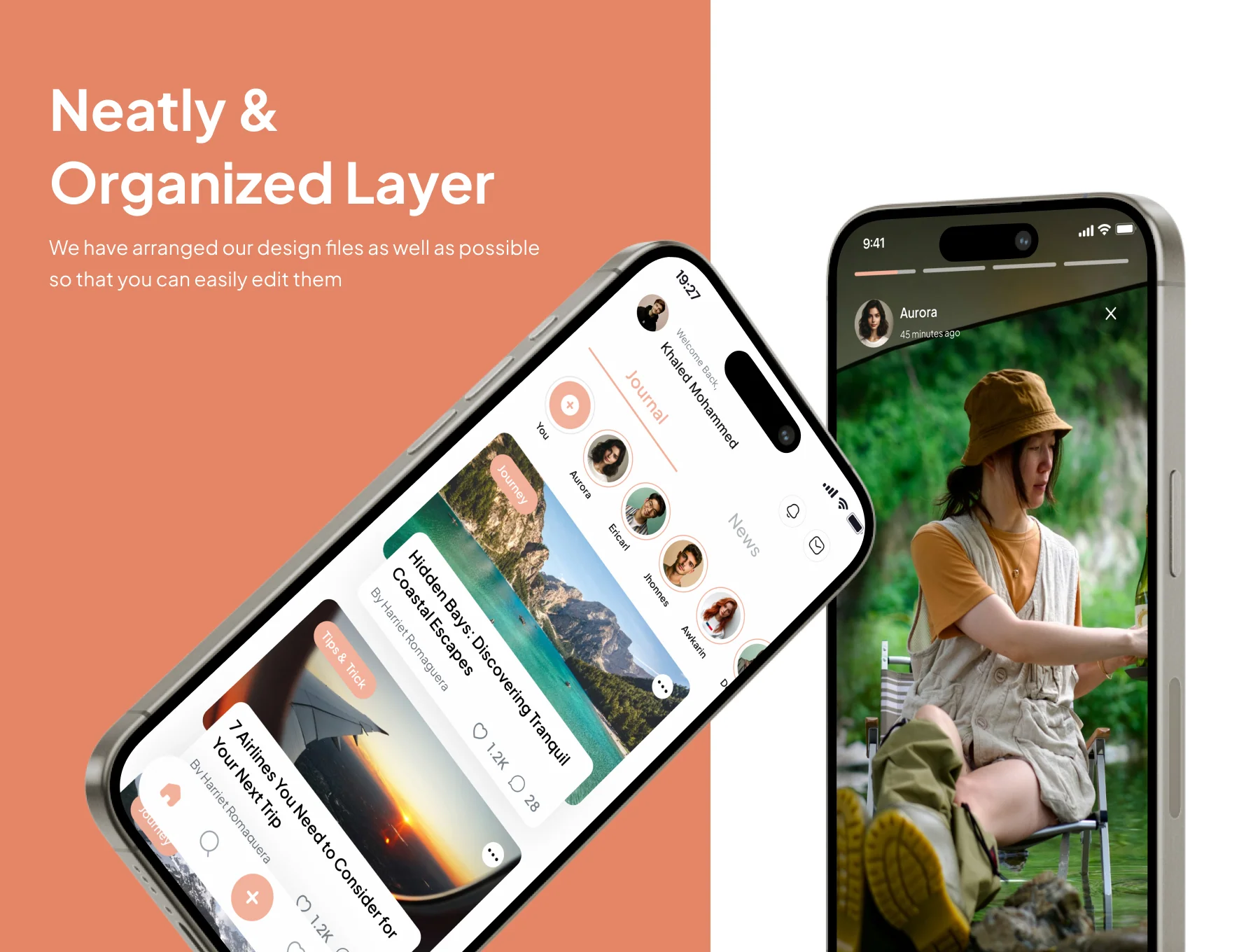 Nomady - Travel Blogger & News Premium UI KIts App 3