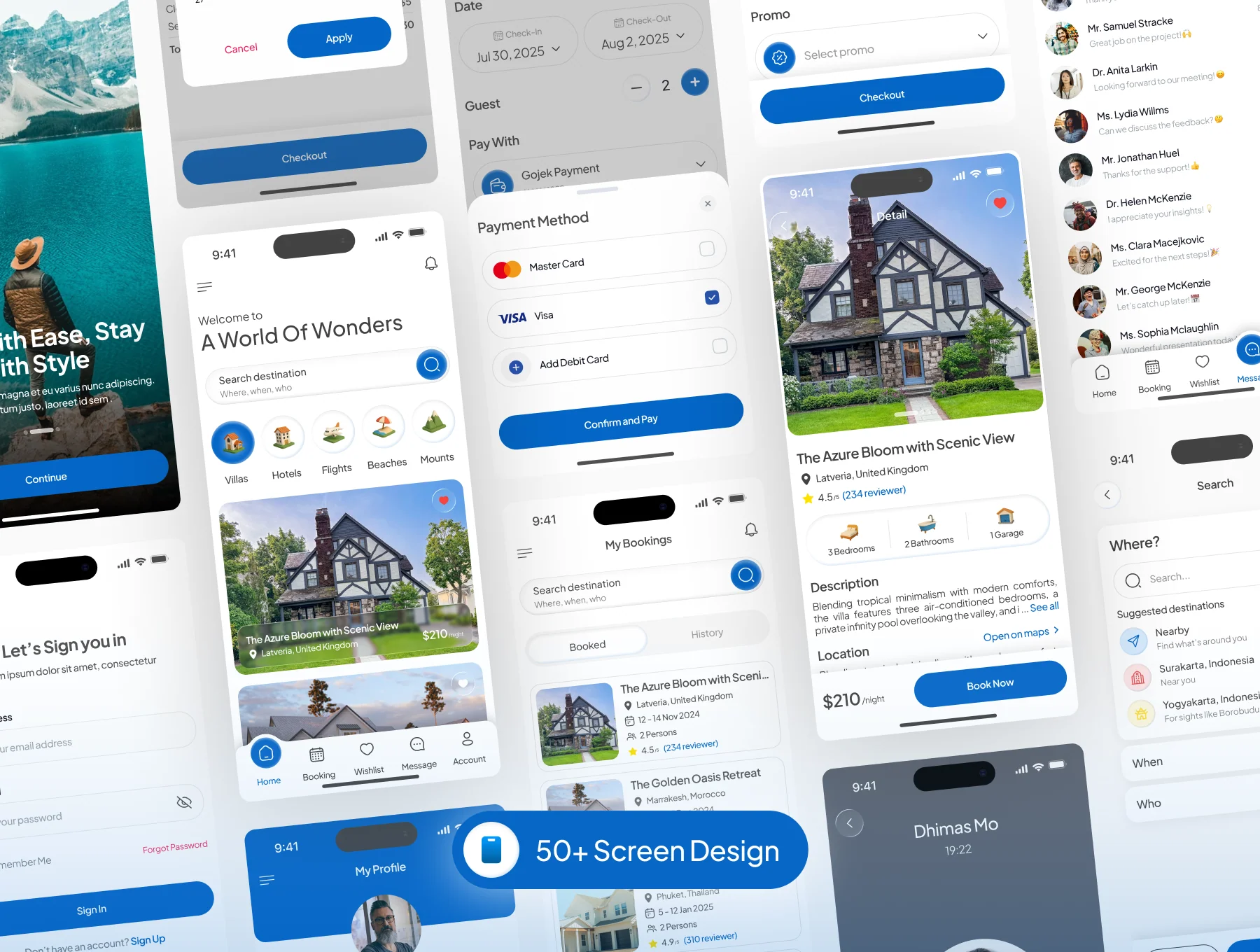 Nomady – Travel Mobile App UI Kit 3
