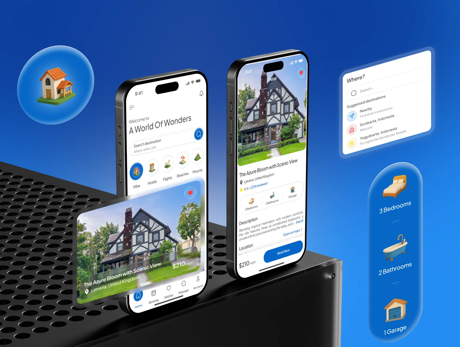 Nomady – Travel Mobile App UI Kit 5