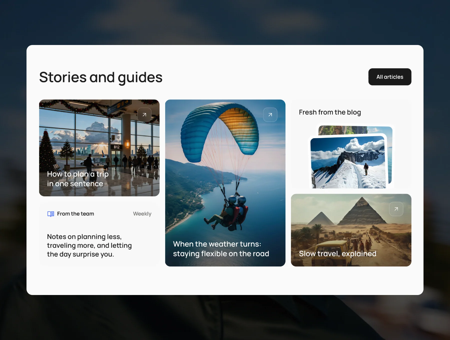 Nomia — AI Travel & App Startup Template 3