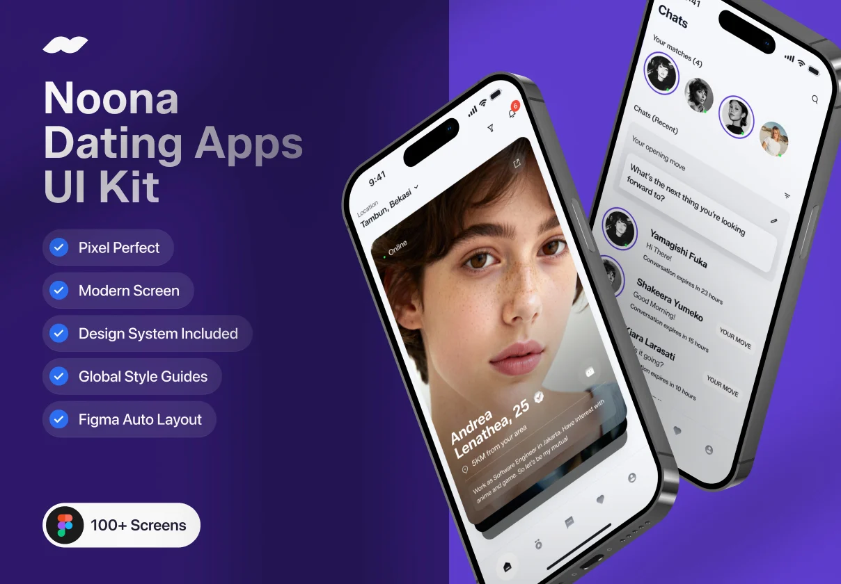 Noona - Dating Apps UI Kit