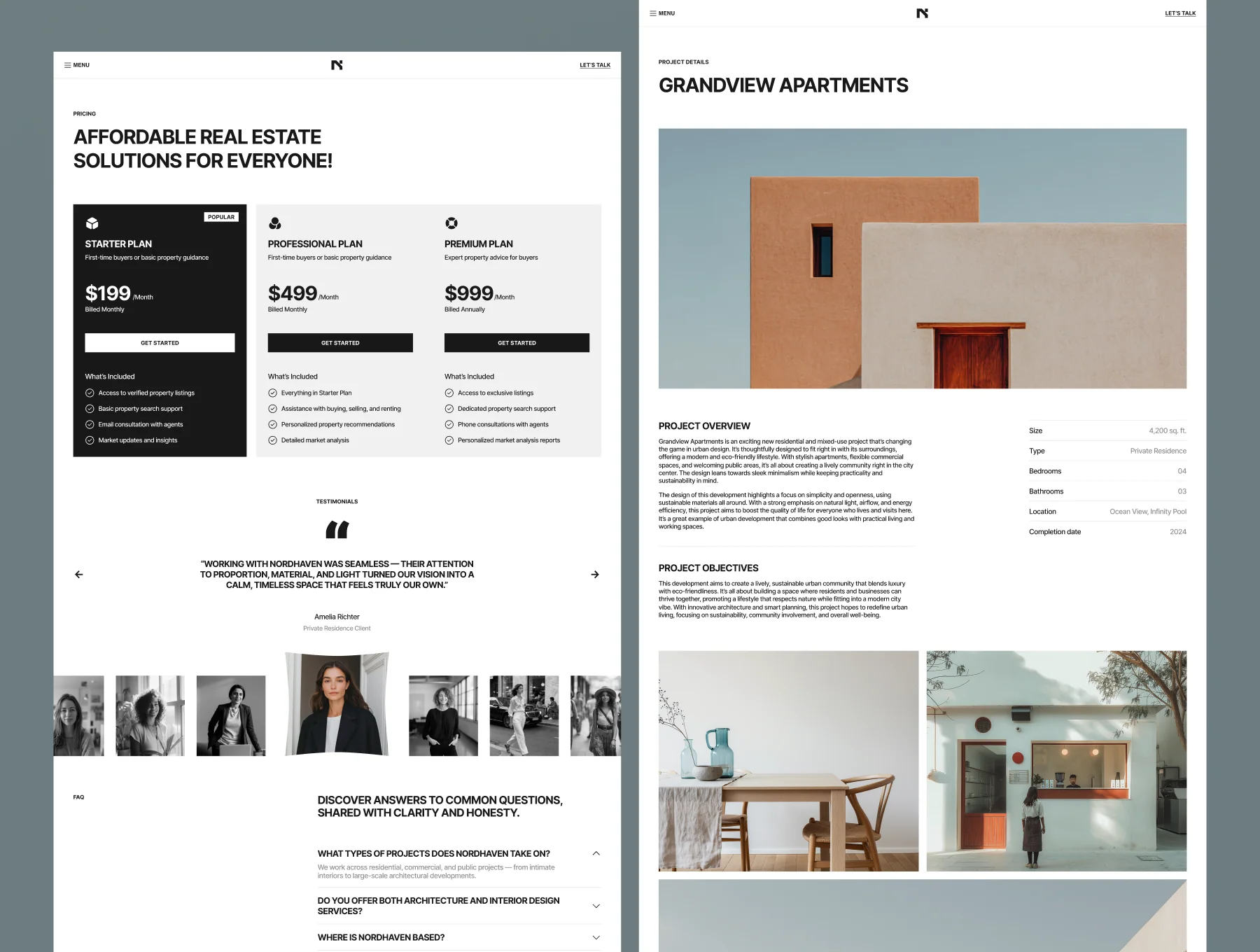 Nordhaven - Retail & E-Commerce Website 3