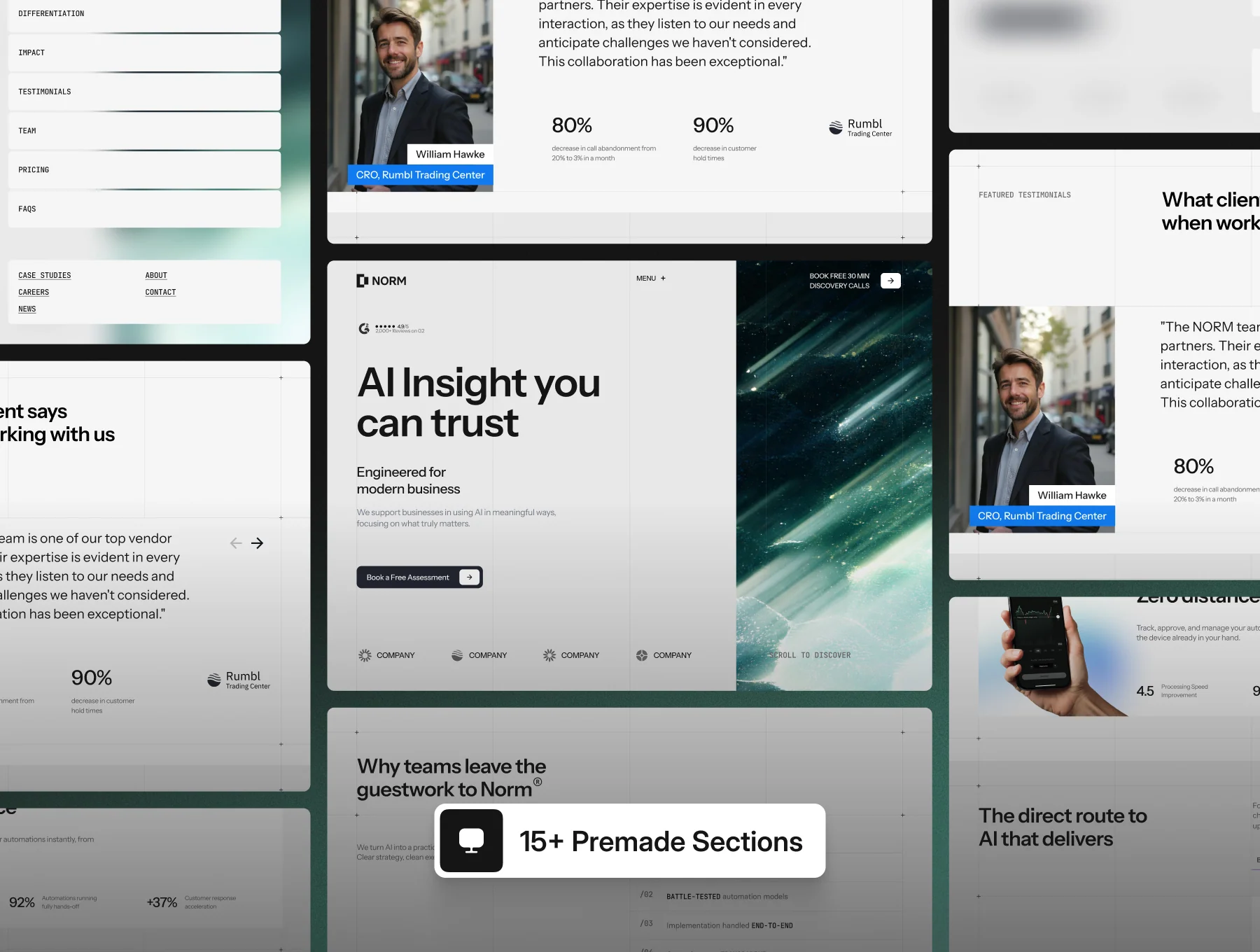 Norm - AI & Web3 Website UI Kit 5