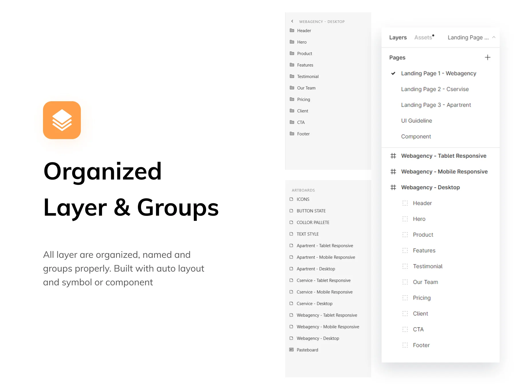 Normaland Responsive Landing Page UI Kit 5