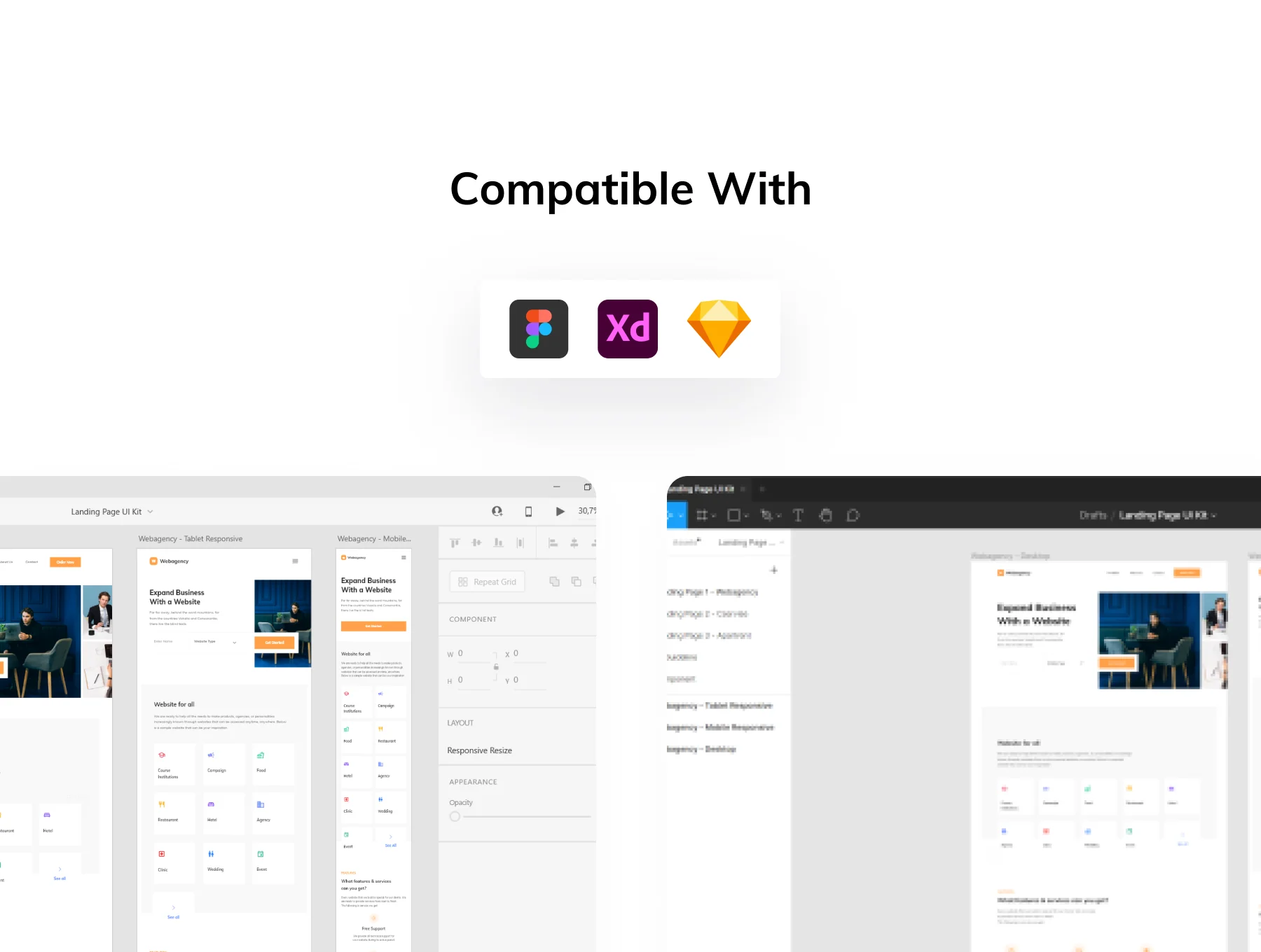 Normaland Responsive Landing Page UI Kit 6