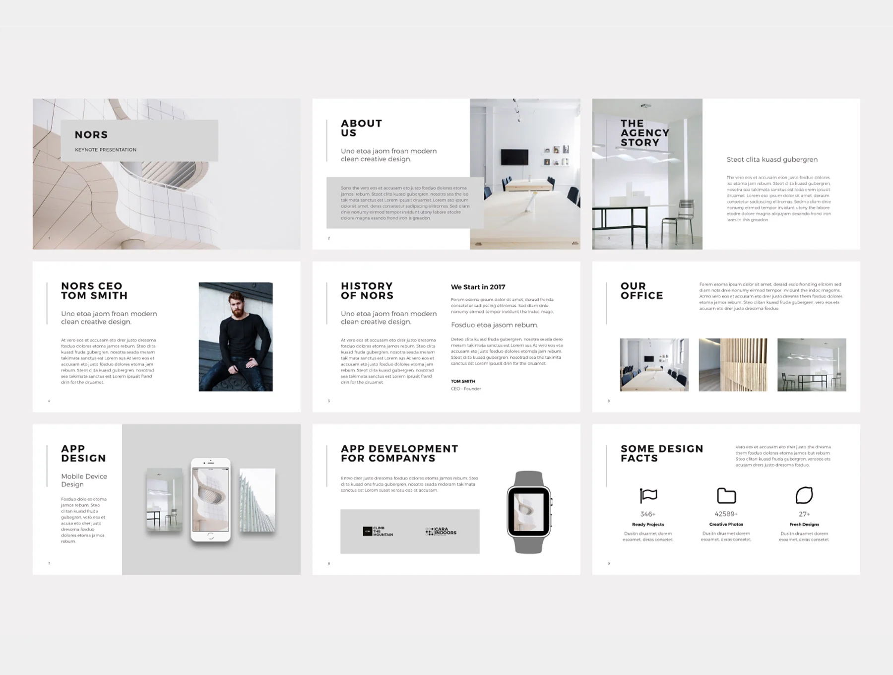 NORS - Powerpoint Template + Big Bonus 4