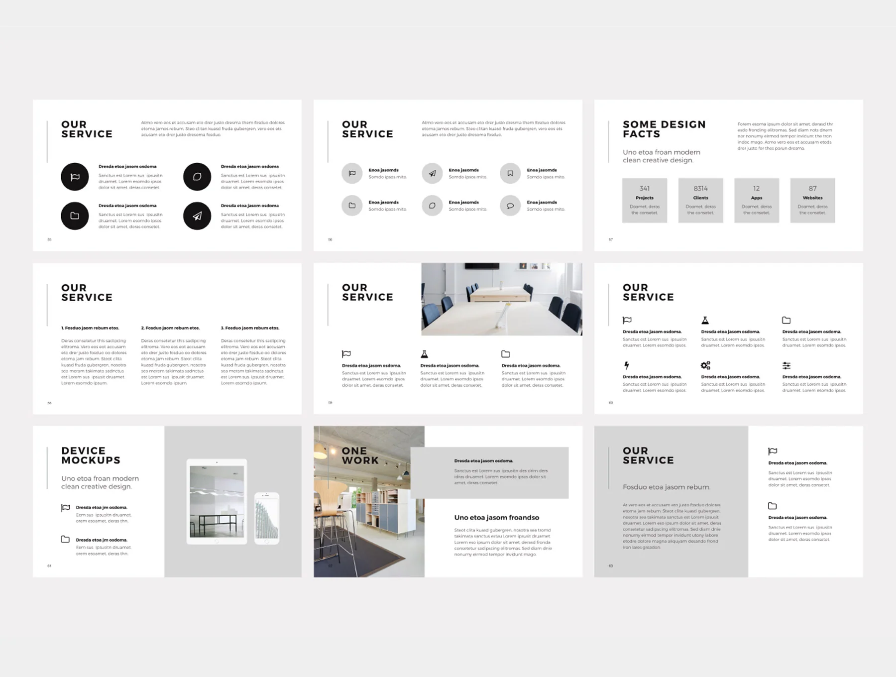 NORS - Powerpoint Template + Big Bonus 8