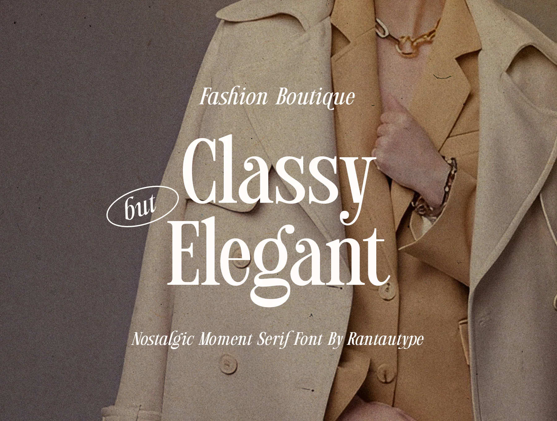 Nostalgic Moment Elegant serif font 2