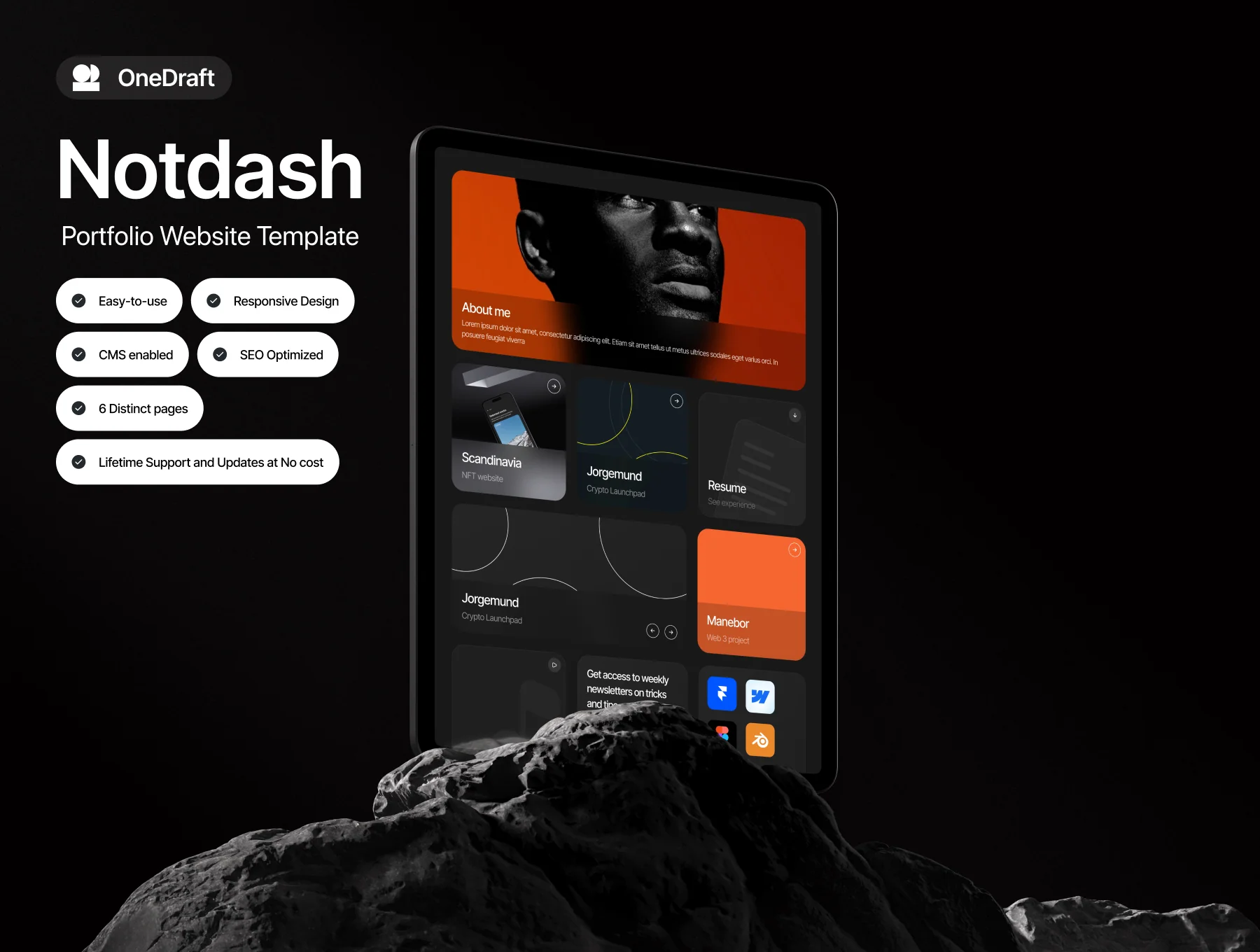 Notdash - Framer template 2