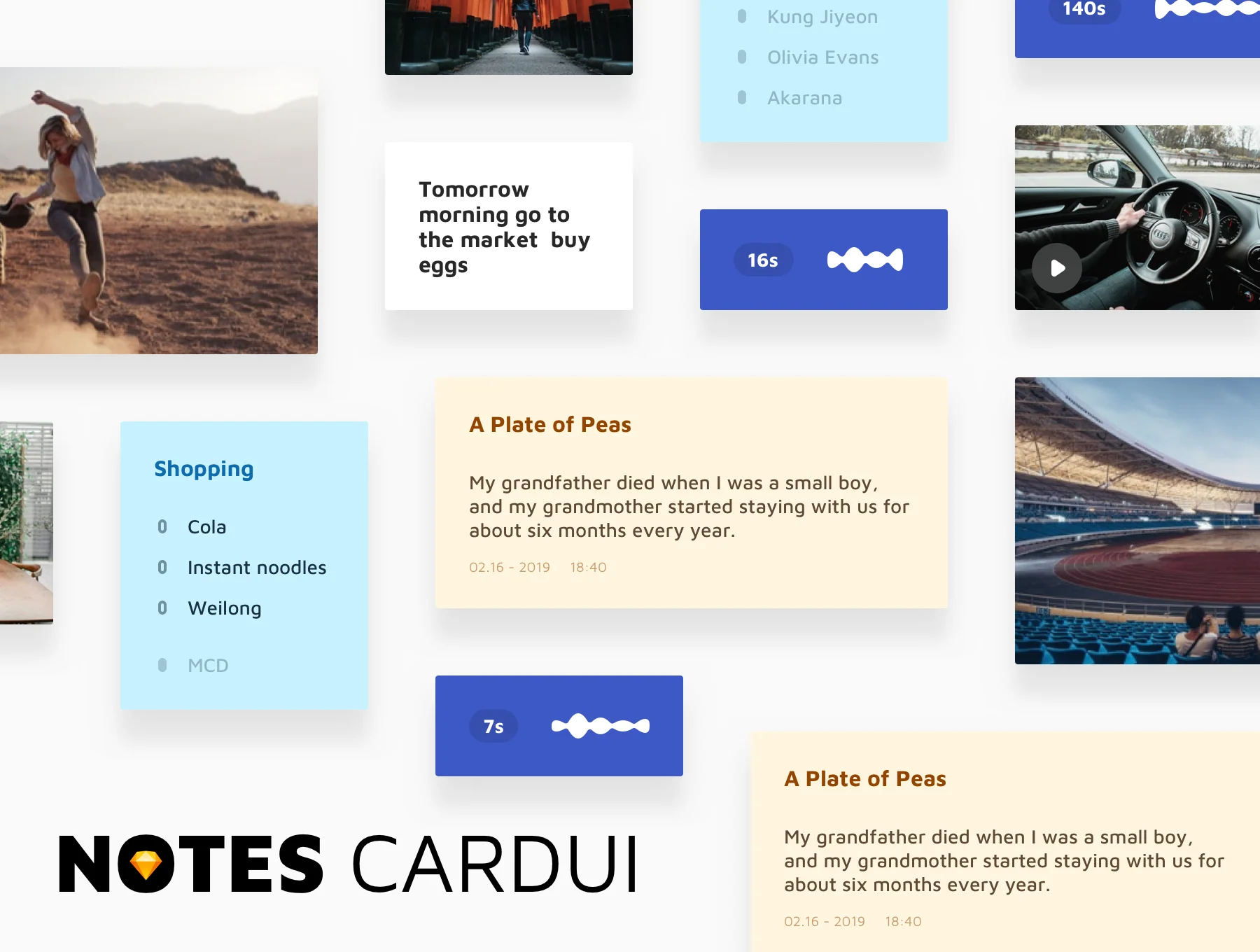 Notes UI Kit 2
