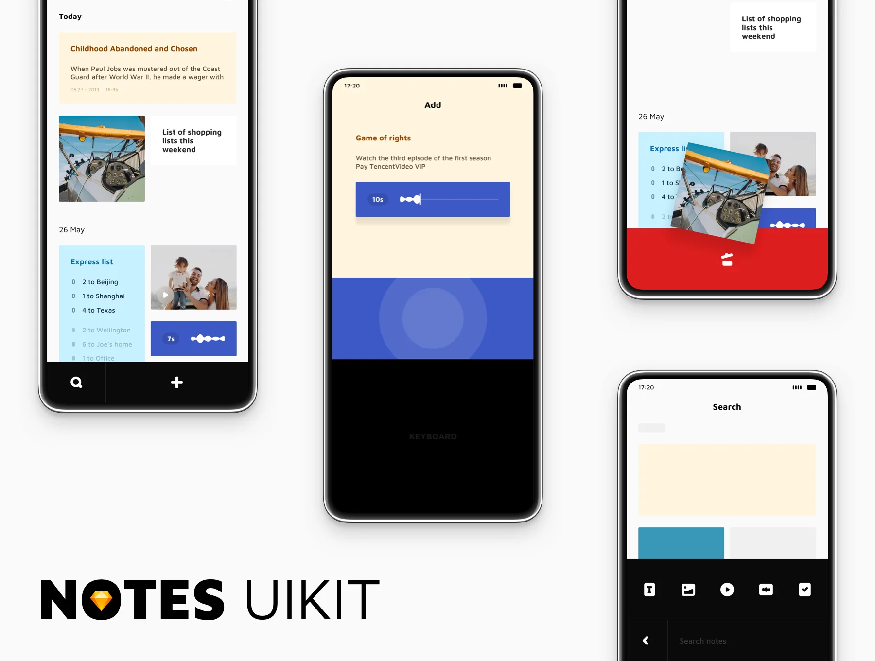 Notes UI Kit 3