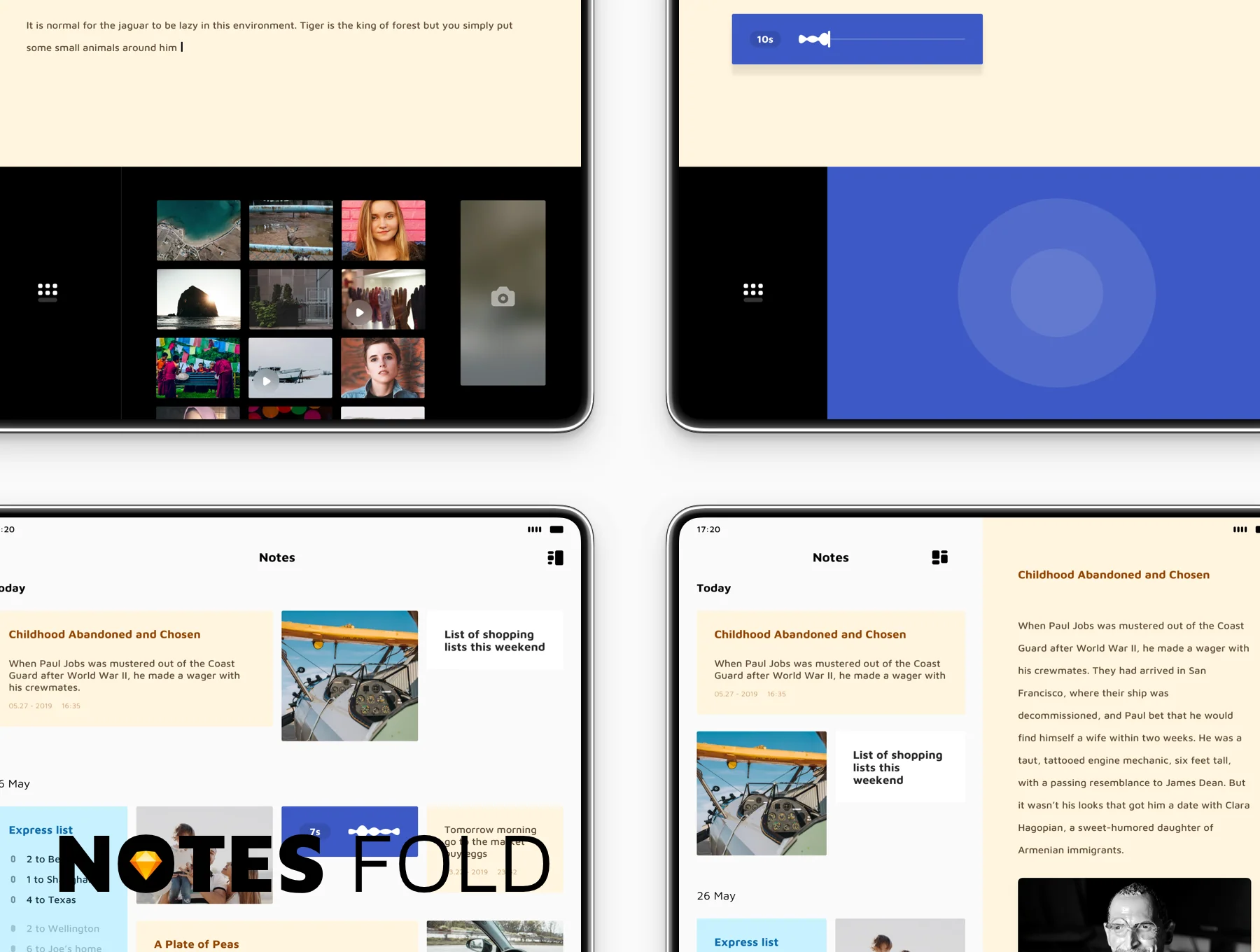 Notes UI Kit 4