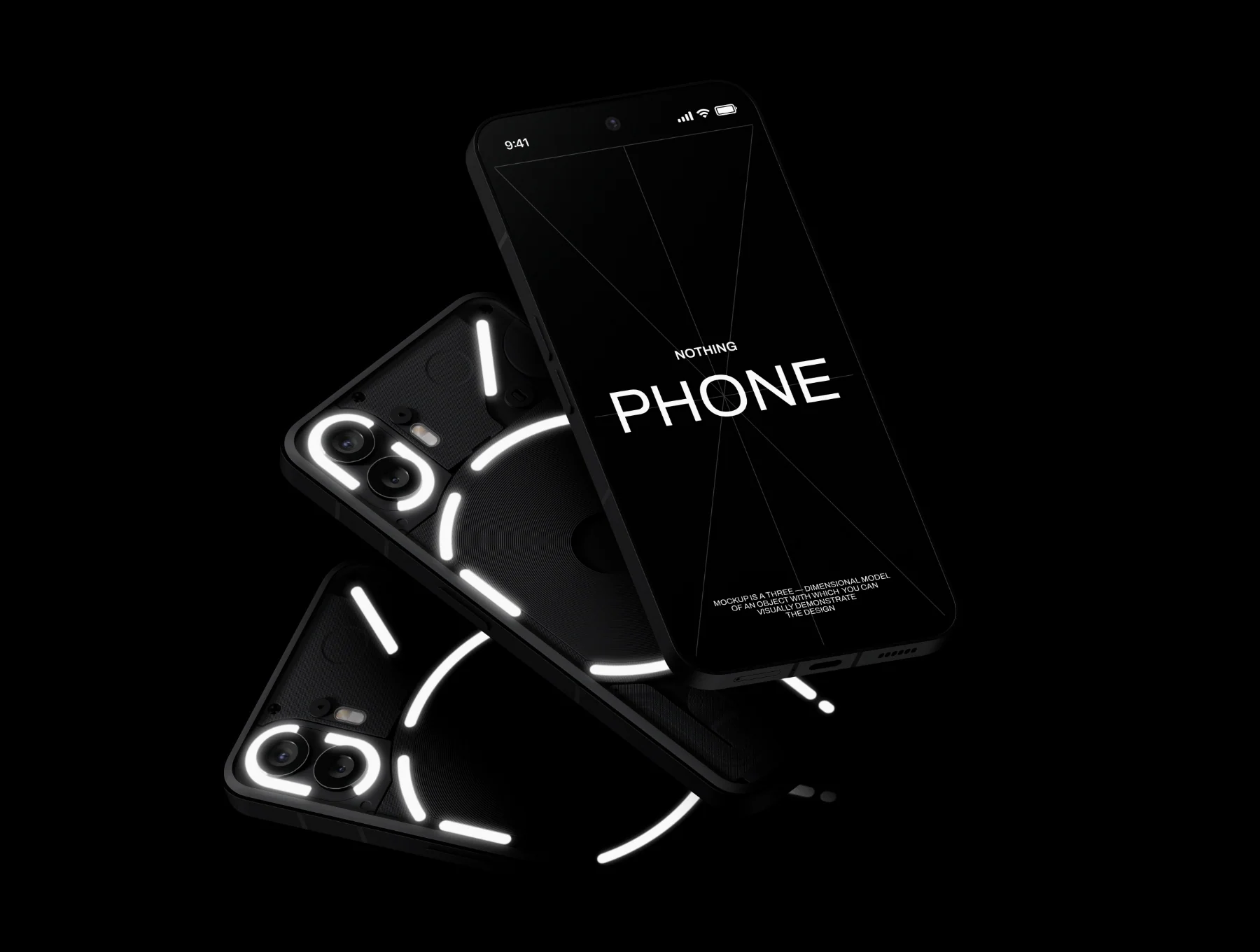 Nothing Phone Mockup 3