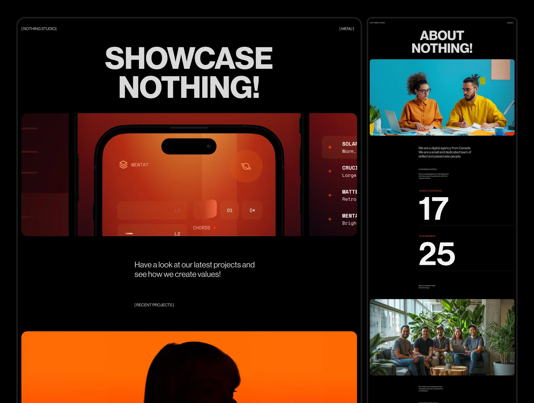 Nothing Studio - Dynamic Framer Template 2