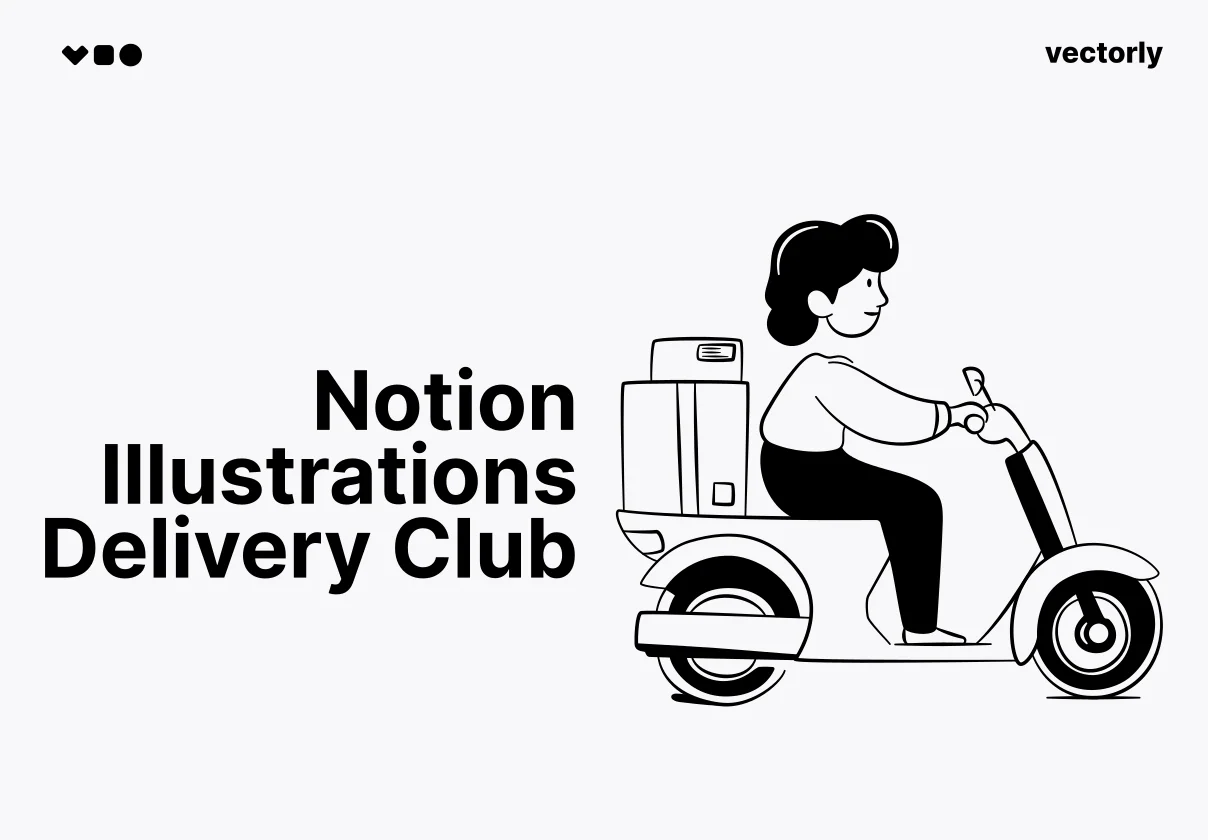Notion Illustrations Delivery Club
