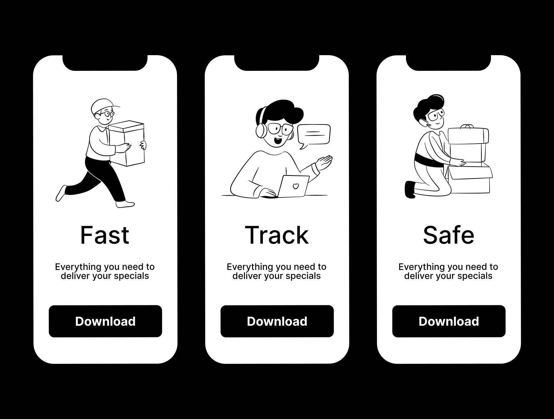 Notion Illustrations Delivery Club 4