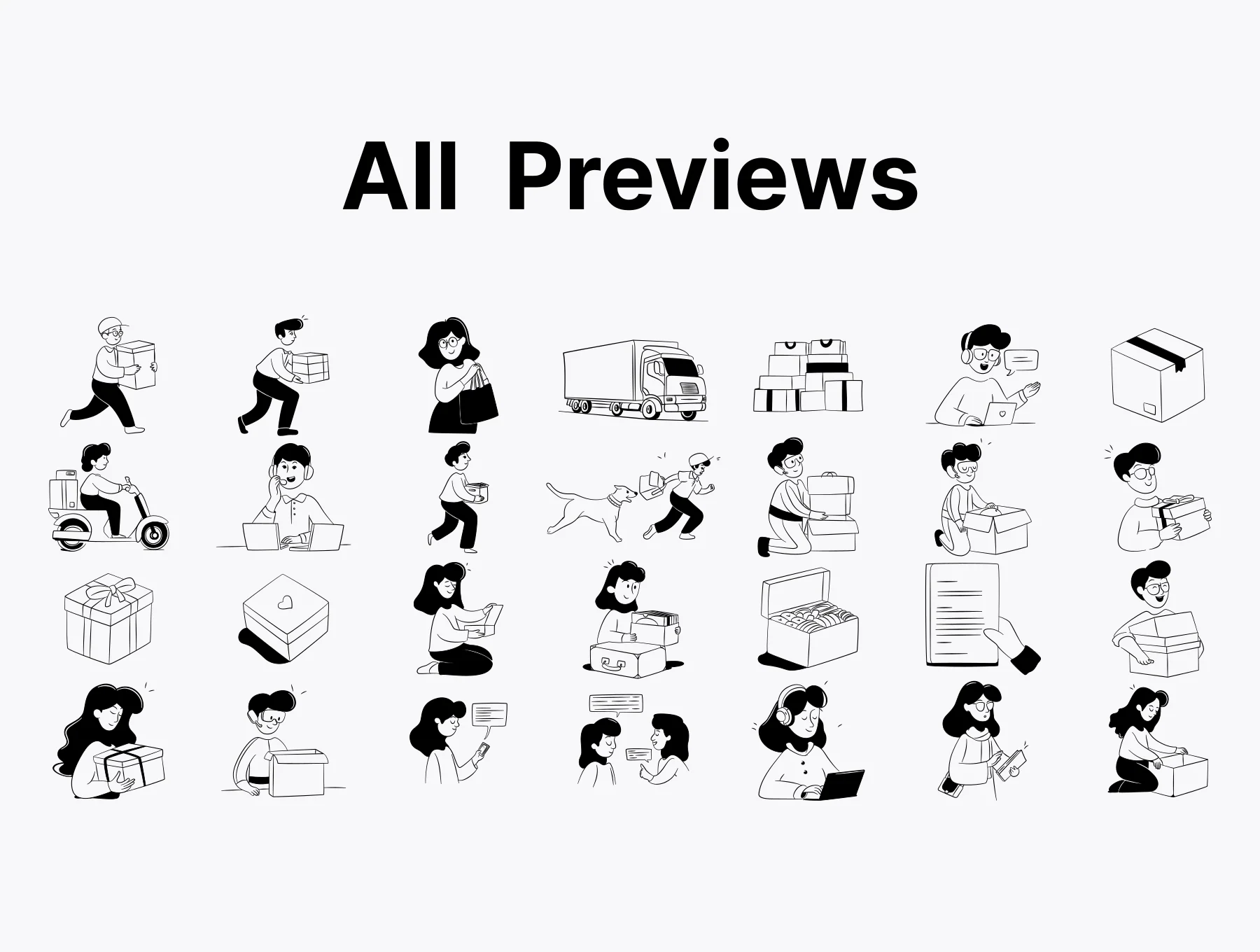 Notion Illustrations Delivery Club 5