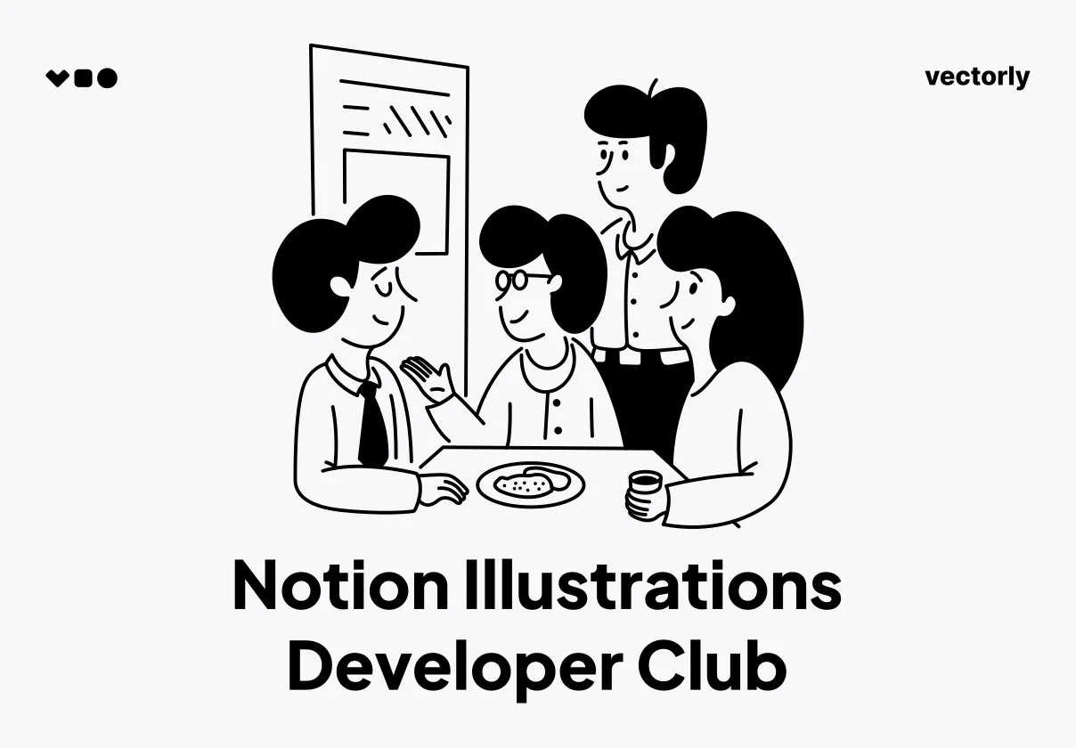 Notion Illustrations - Developer Club